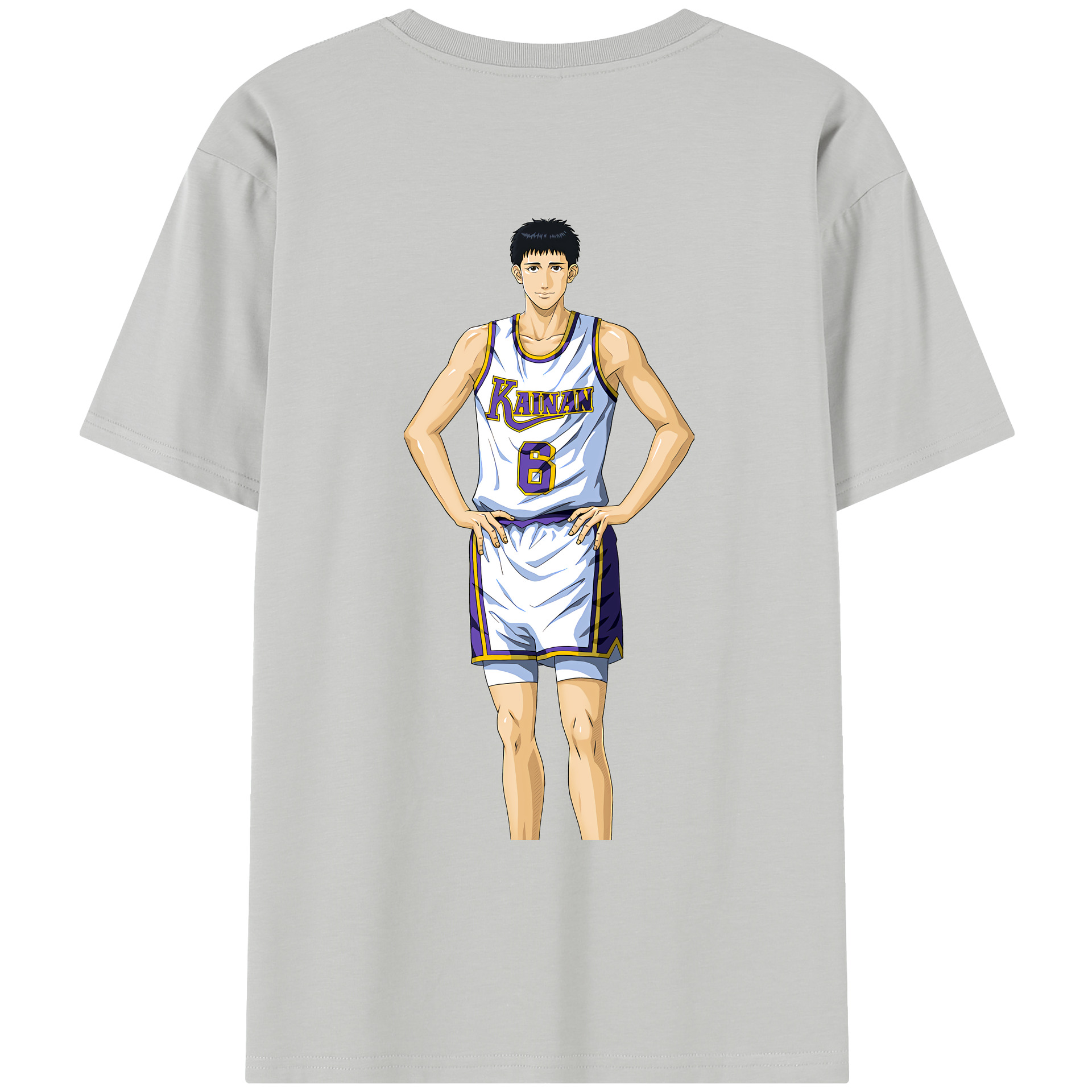 SLAM DUNK／スラムダンク レディース半袖Tシャツ(バックプリント)