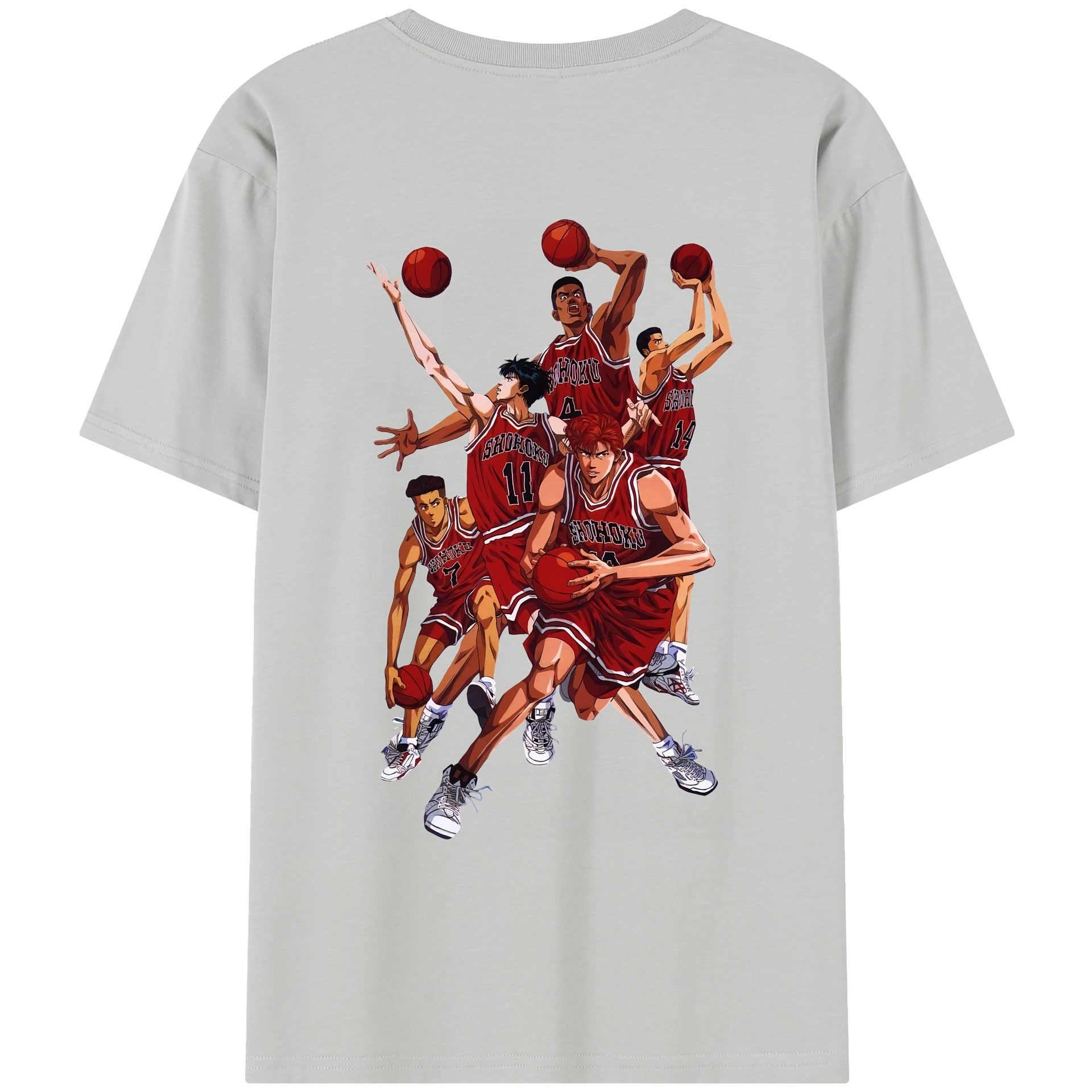 （画像用） SLAM DUNK／スラムダンク レディース半袖Tシャツ(バックプリント)