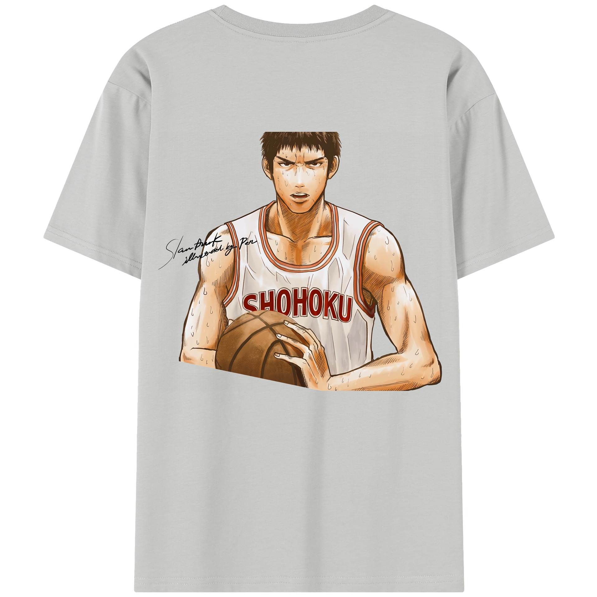 （画像用） SLAM DUNK／スラムダンク レディース半袖Tシャツ(バックプリント)