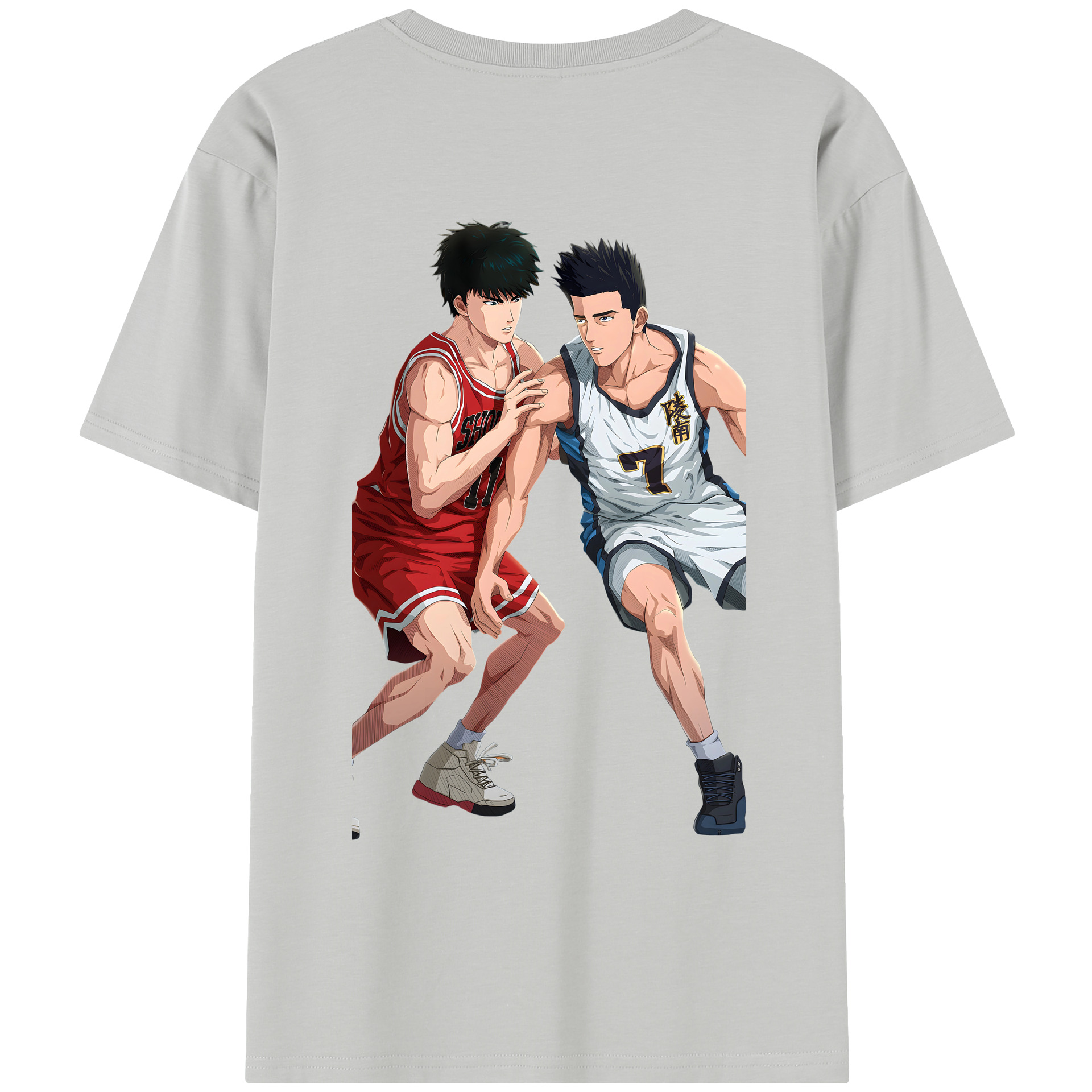 SLAM DUNK／スラムダンク レディース半袖Tシャツ(バックプリント)