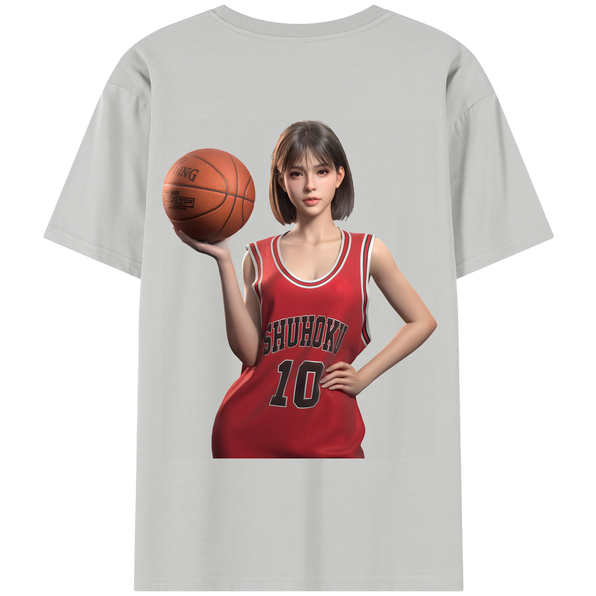 （画像用） SLAM DUNK／スラムダンク レディース半袖Tシャツ(バックプリント)
