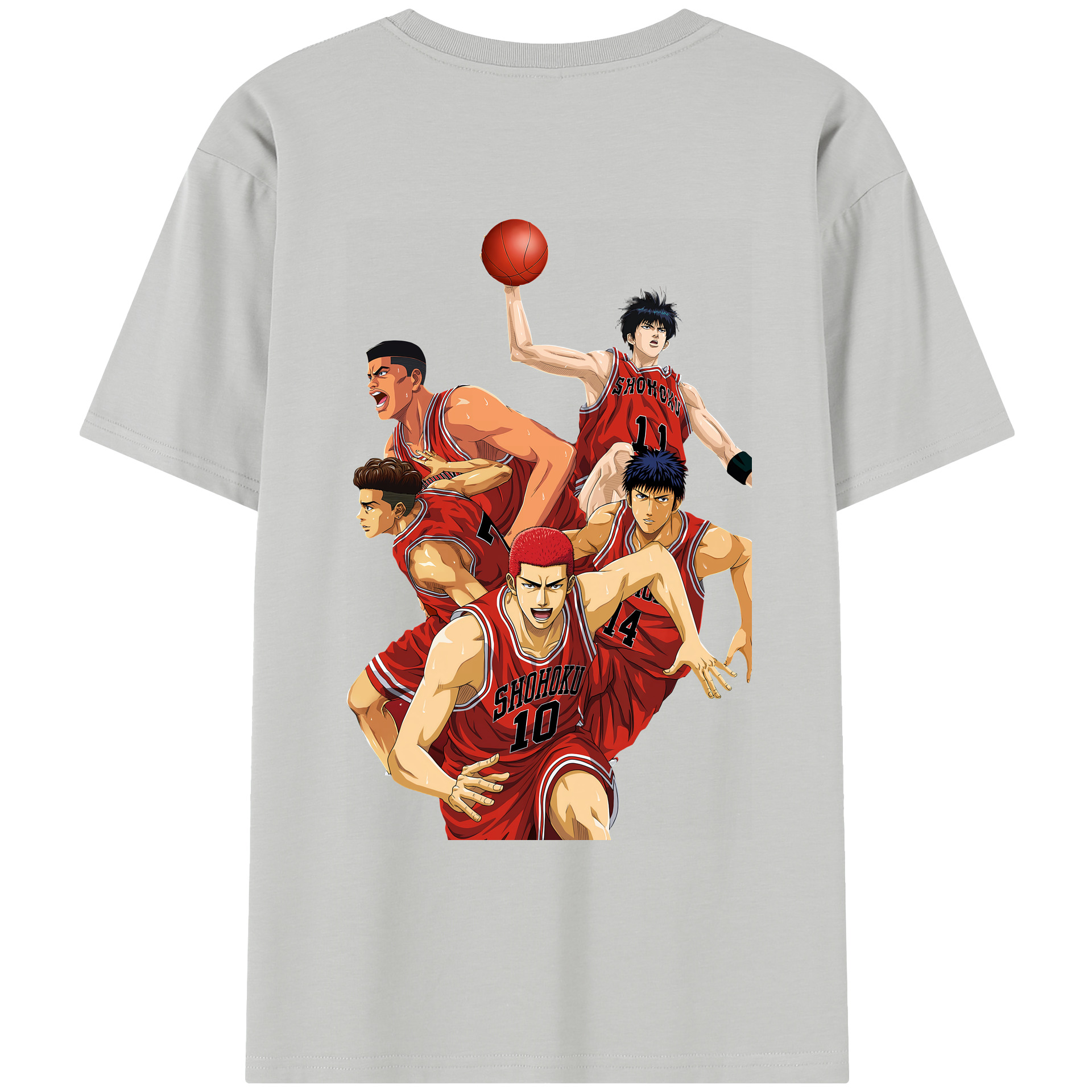 （画像用） SLAM DUNK／スラムダンク レディース半袖Tシャツ(バックプリント)