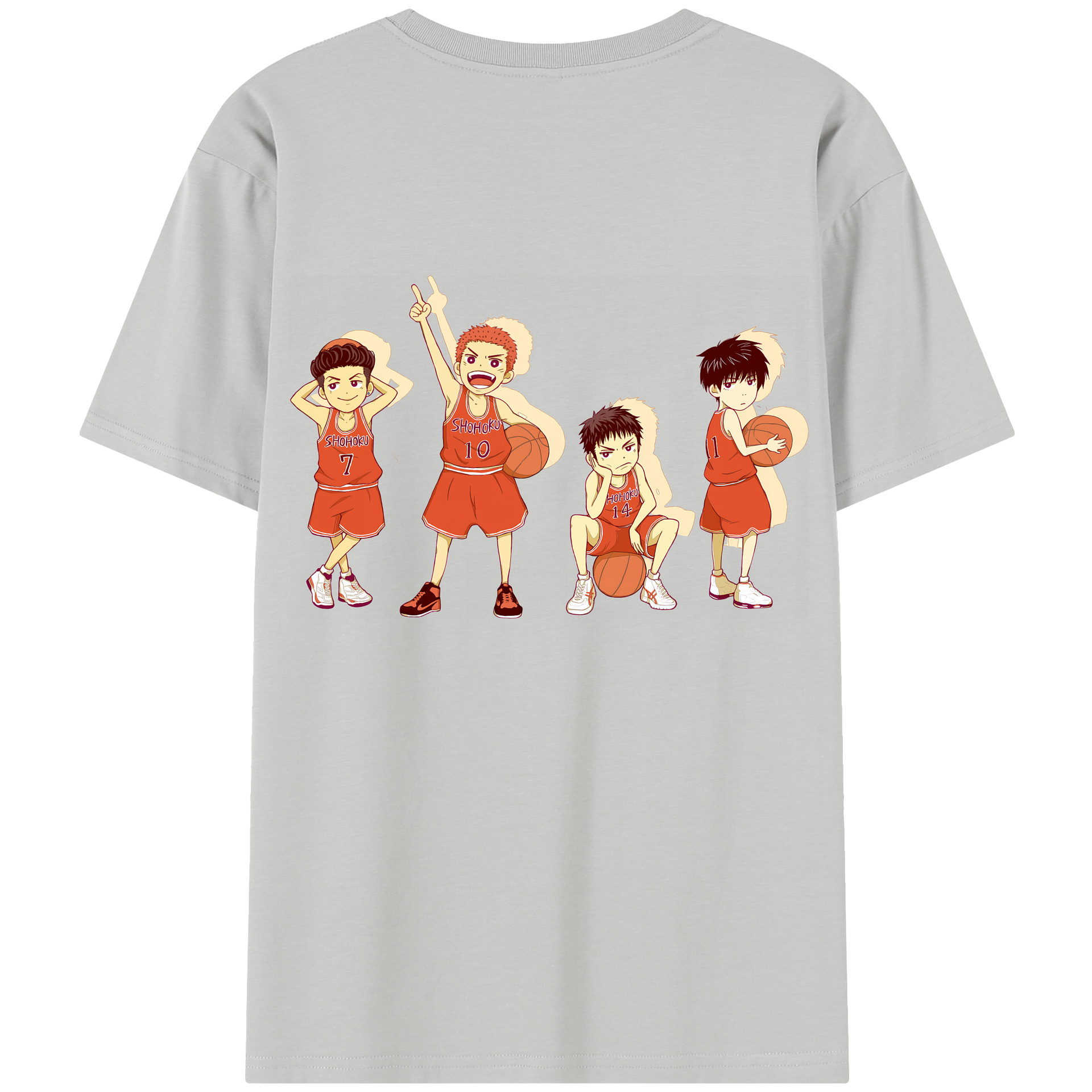 （画像用） SLAM DUNK／スラムダンク レディース半袖Tシャツ(バックプリント)