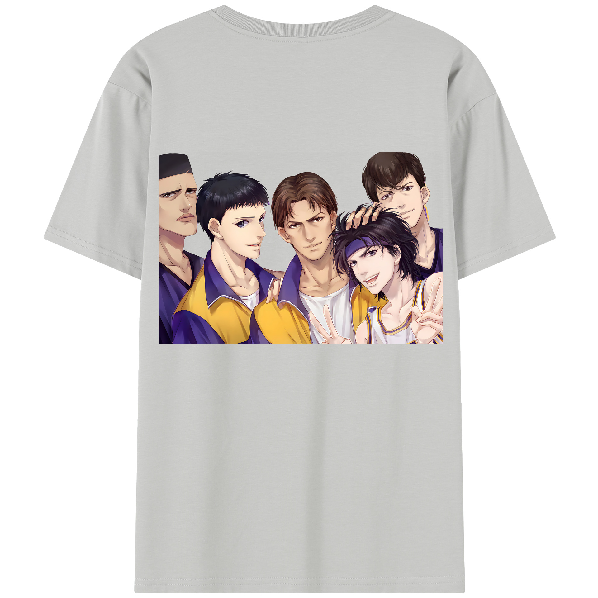 SLAM DUNK／スラムダンク レディース半袖Tシャツ(バックプリント)