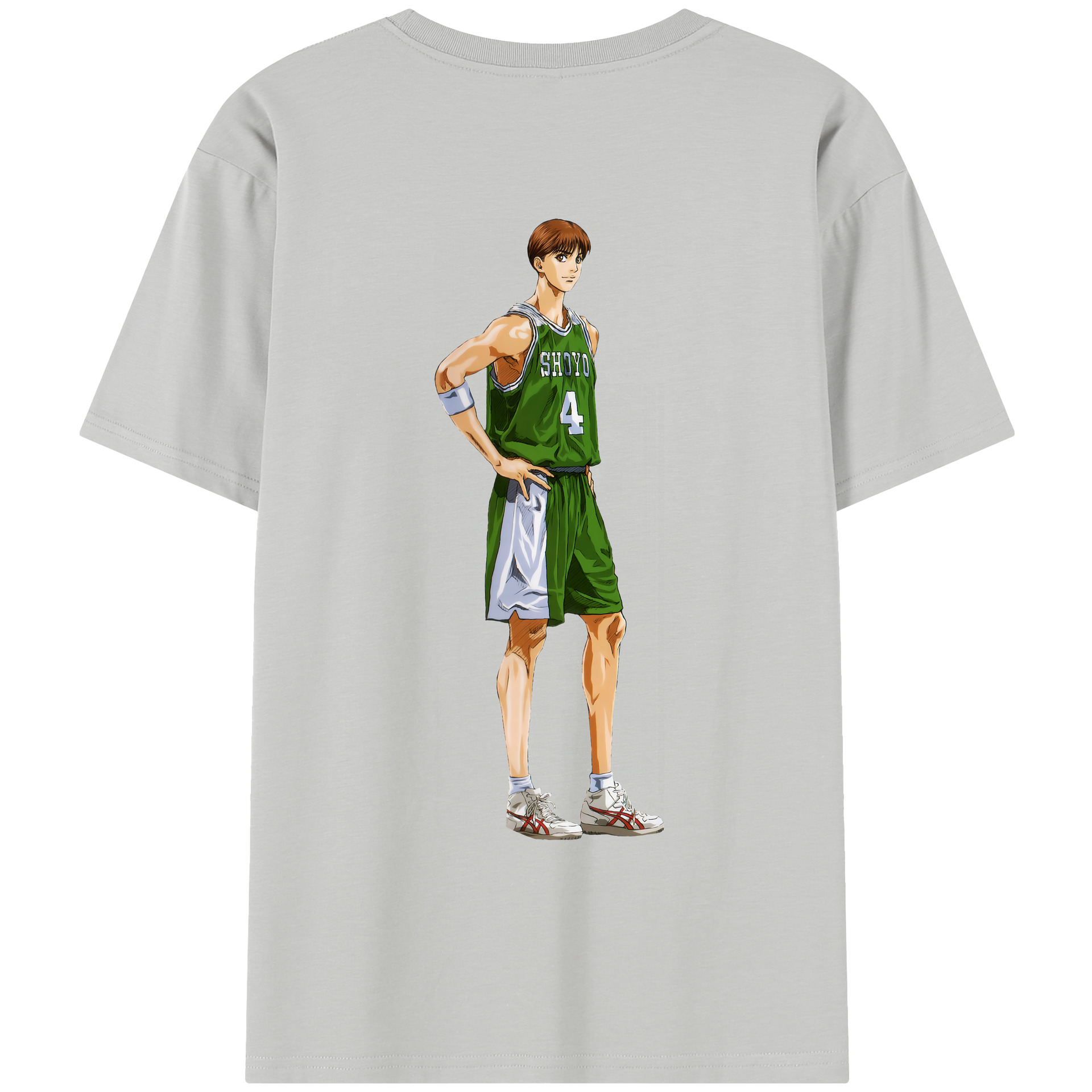 SLAM DUNK／スラムダンク レディース半袖Tシャツ(バックプリント)
