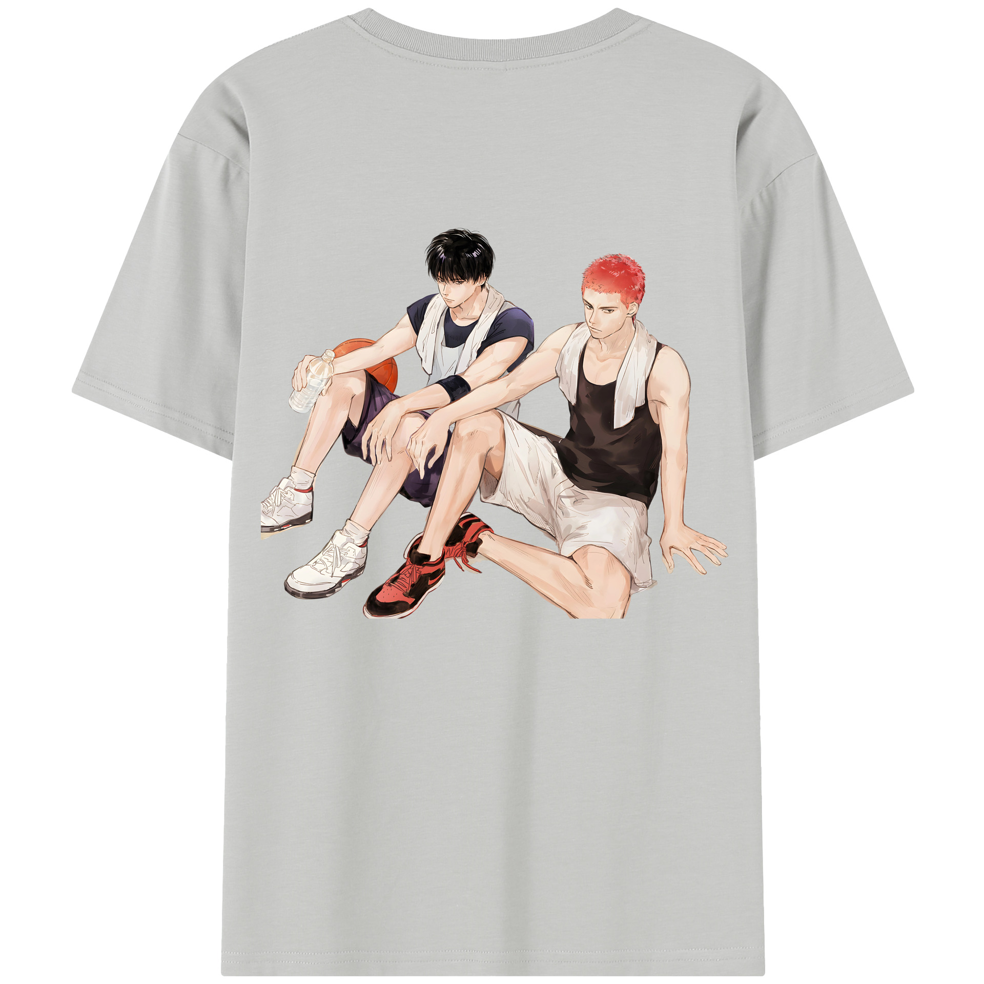 SLAM DUNK／スラムダンク レディース半袖Tシャツ(バックプリント)