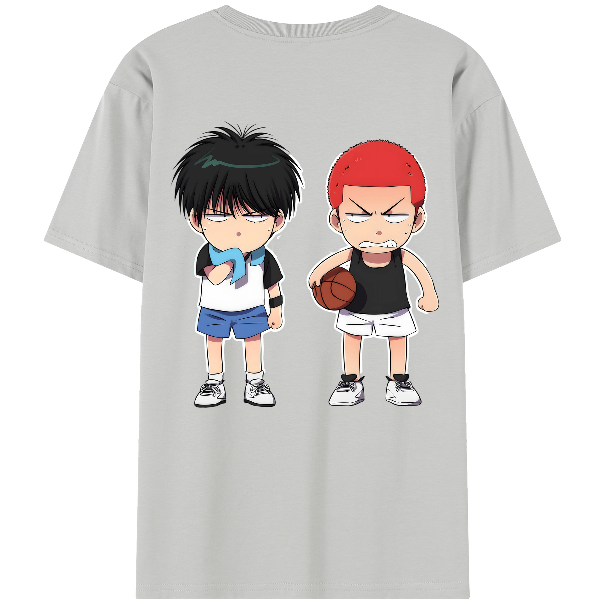 SLAM DUNK／スラムダンク レディース半袖Tシャツ(バックプリント)