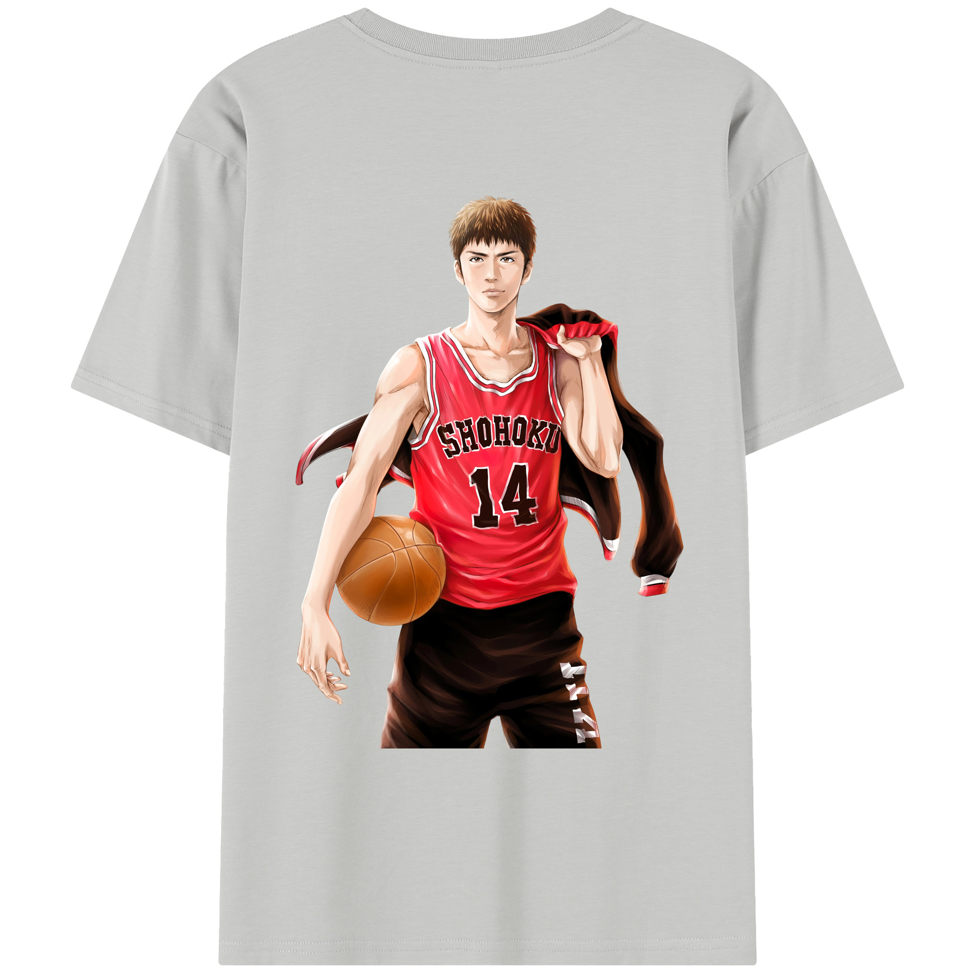 SLAM DUNK／スラムダンク レディース半袖Tシャツ(バックプリント)