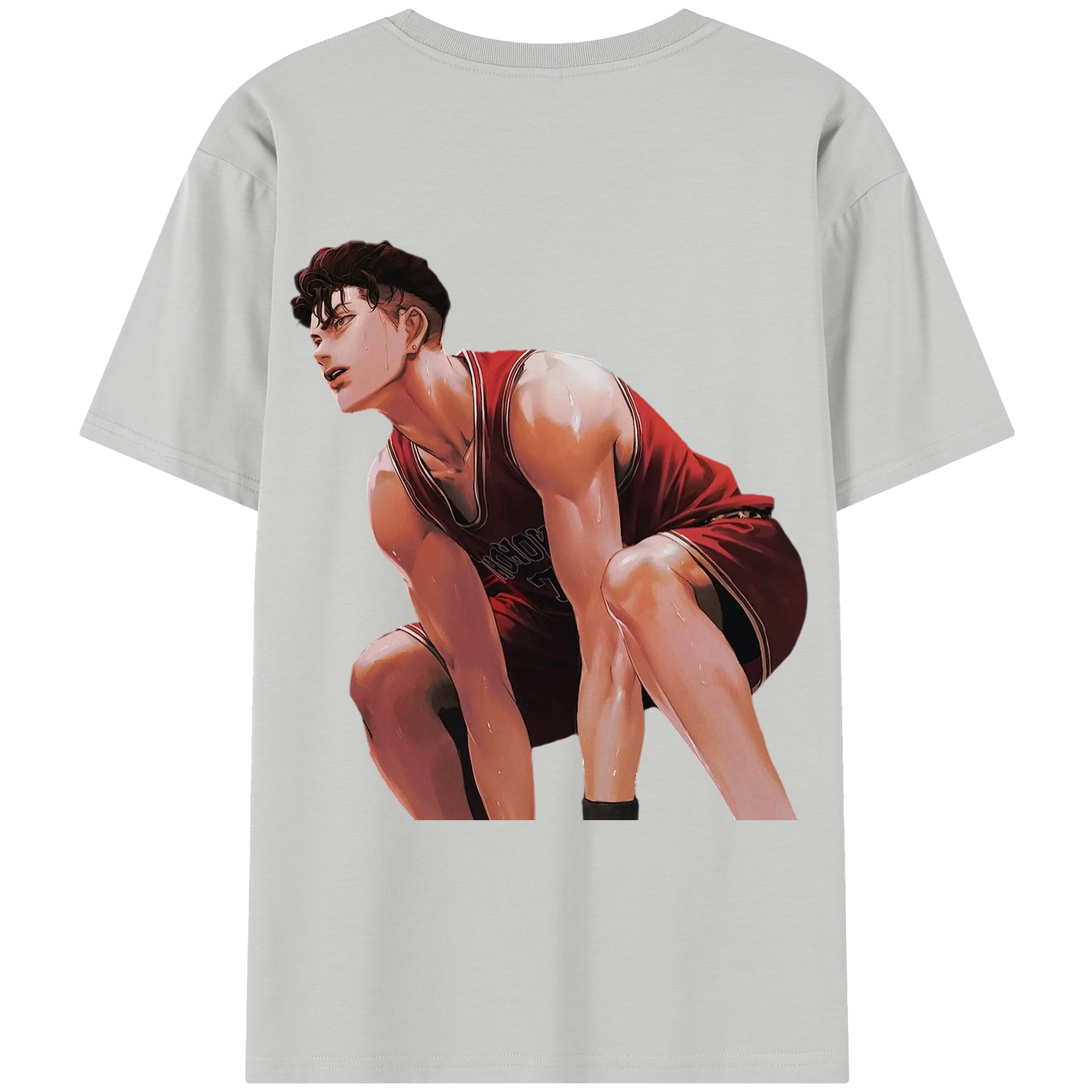 SLAM DUNK／スラムダンク レディース半袖Tシャツ(バックプリント)