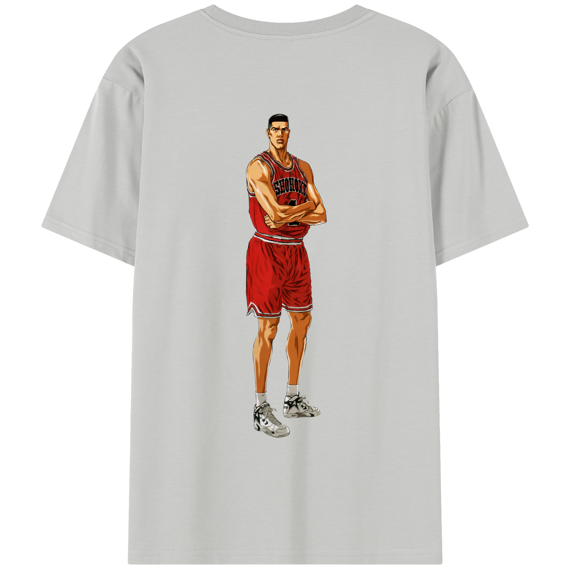 SLAM DUNK／スラムダンク レディース半袖Tシャツ(バックプリント)