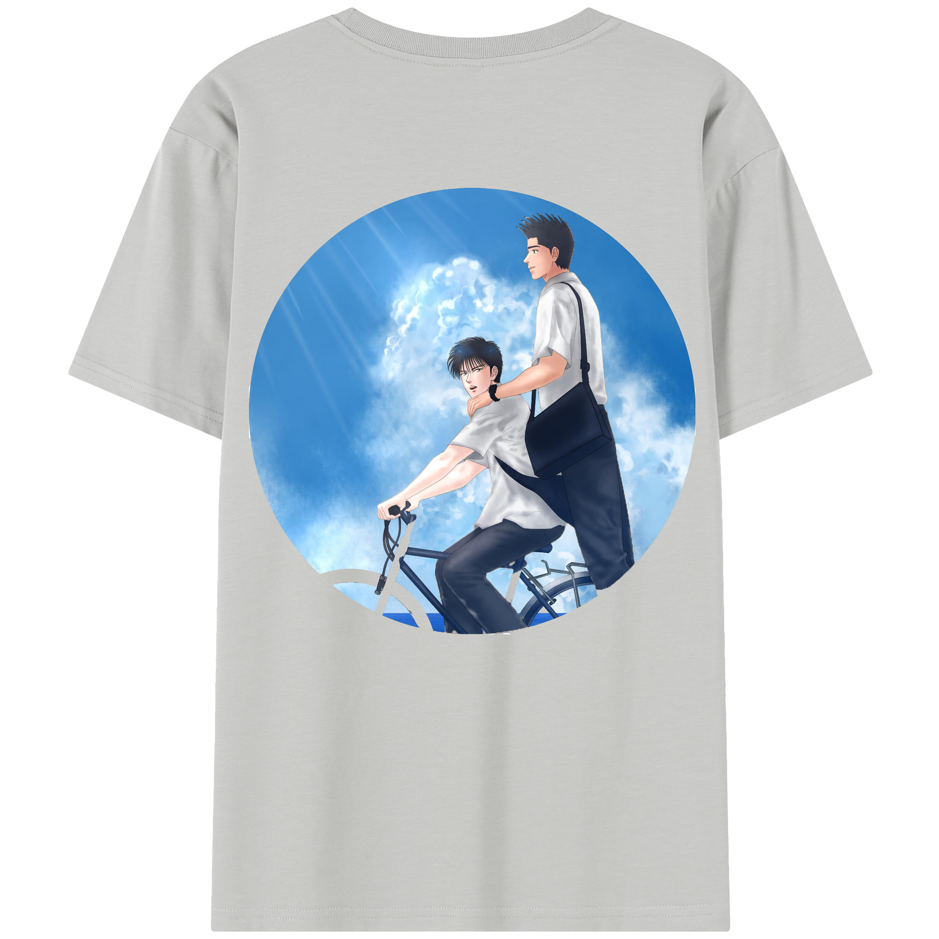 SLAM DUNK／スラムダンク レディース半袖Tシャツ(バックプリント)