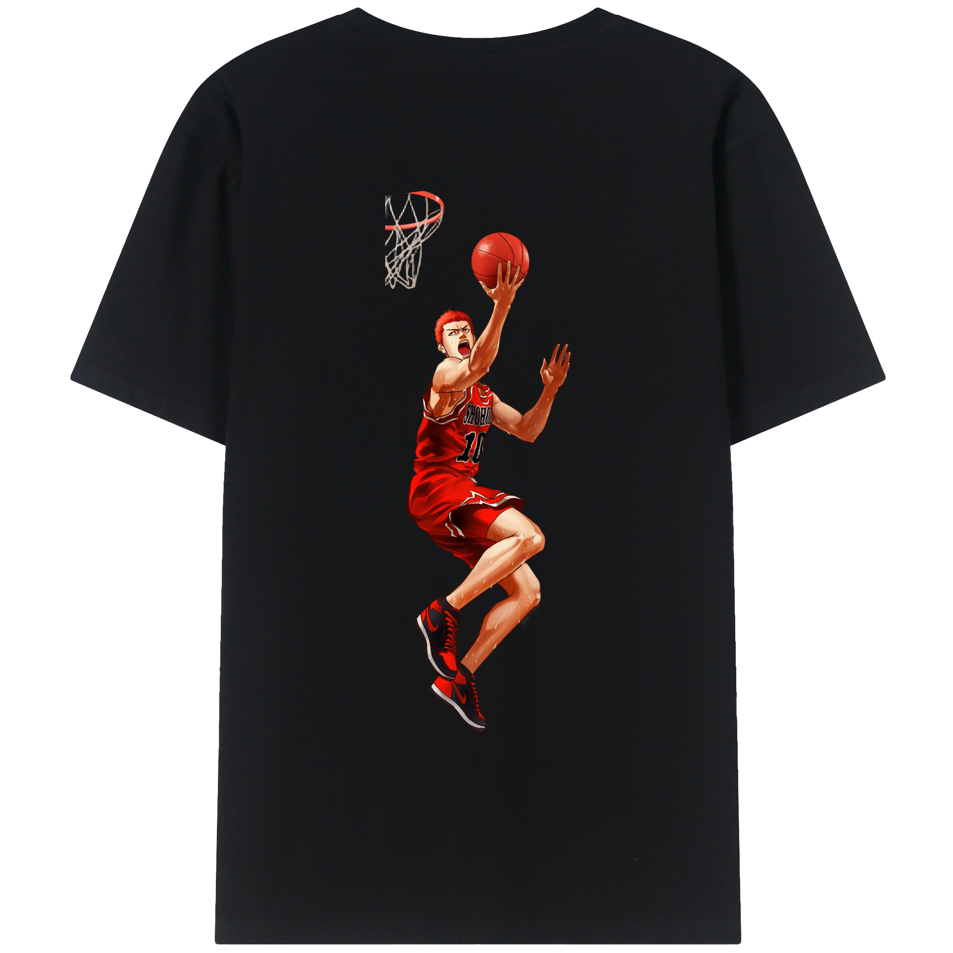 （画像用） SLAM DUNK／スラムダンク レディース半袖Tシャツ(バックプリント)