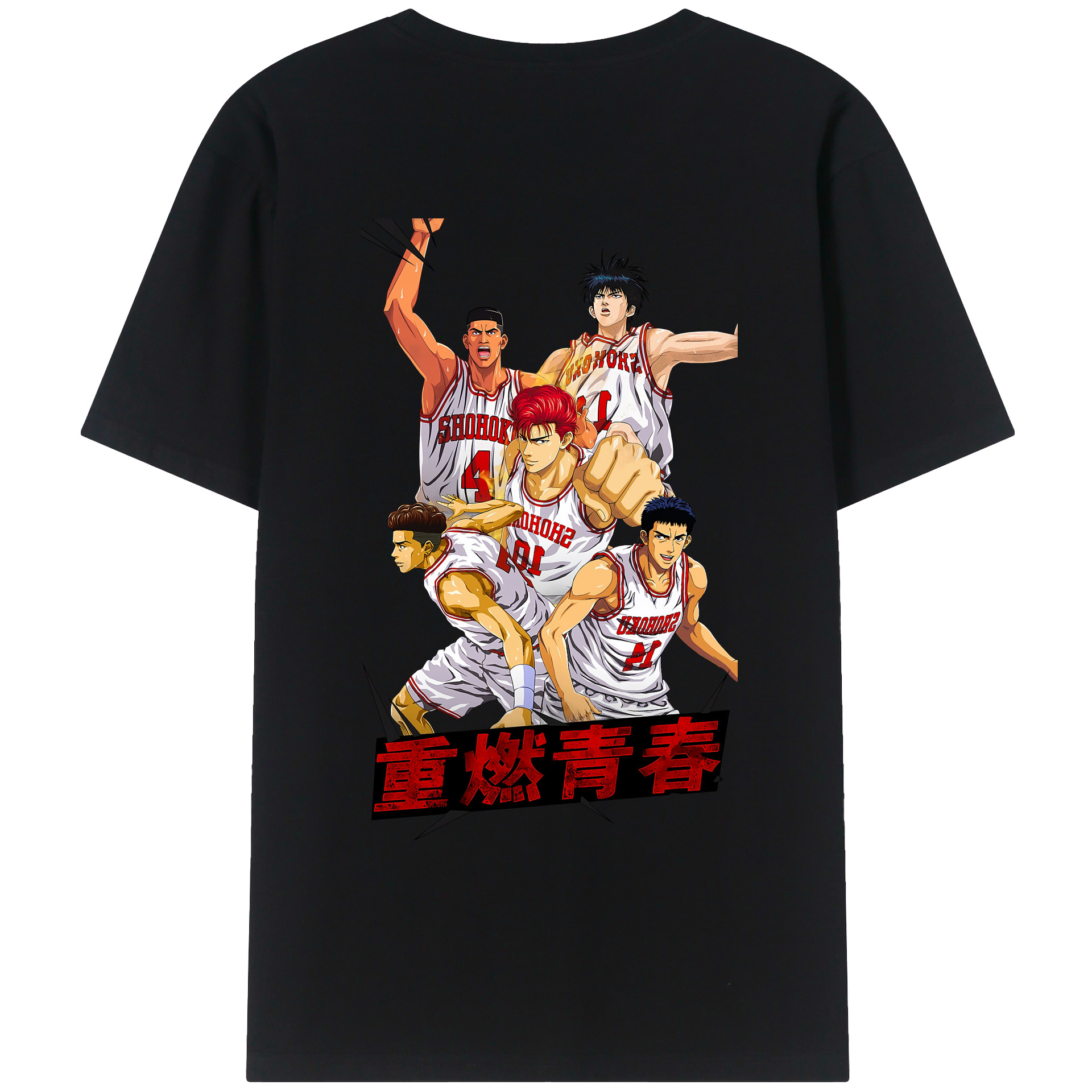 （画像用） SLAM DUNK／スラムダンク レディース半袖Tシャツ(バックプリント)