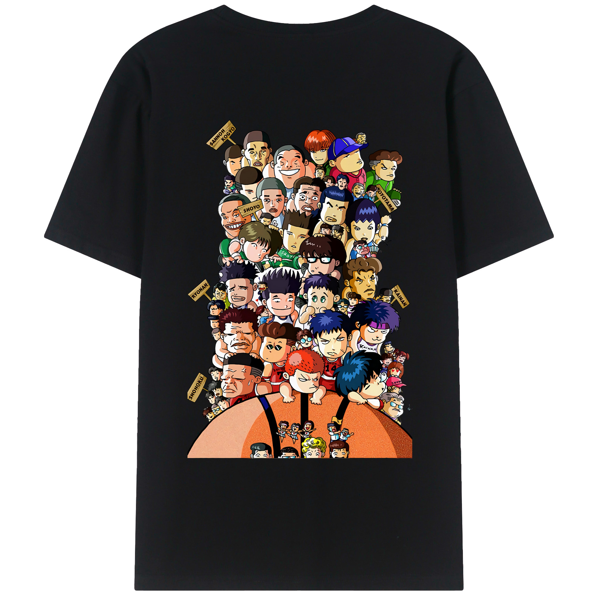 （画像用） SLAM DUNK／スラムダンク レディース半袖Tシャツ(バックプリント)