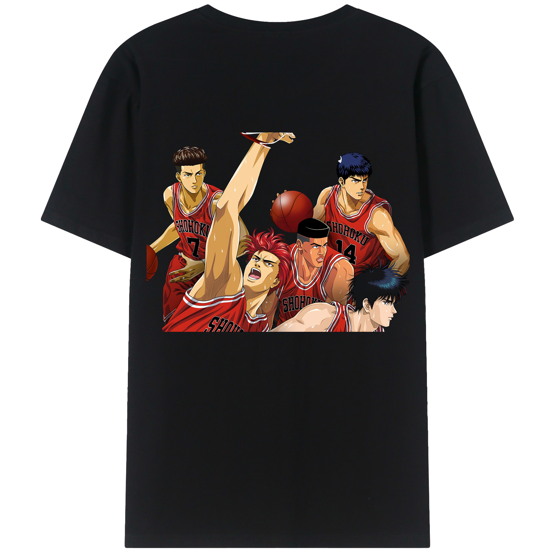 （画像用） SLAM DUNK／スラムダンク レディース半袖Tシャツ(バックプリント)
