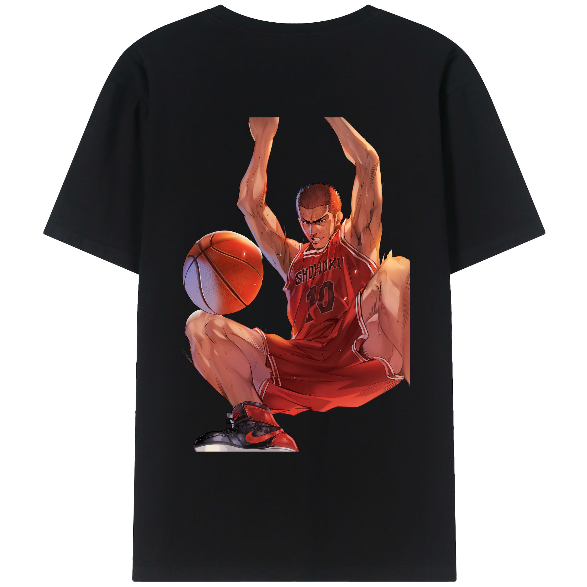 （画像用） SLAM DUNK／スラムダンク レディース半袖Tシャツ(バックプリント)