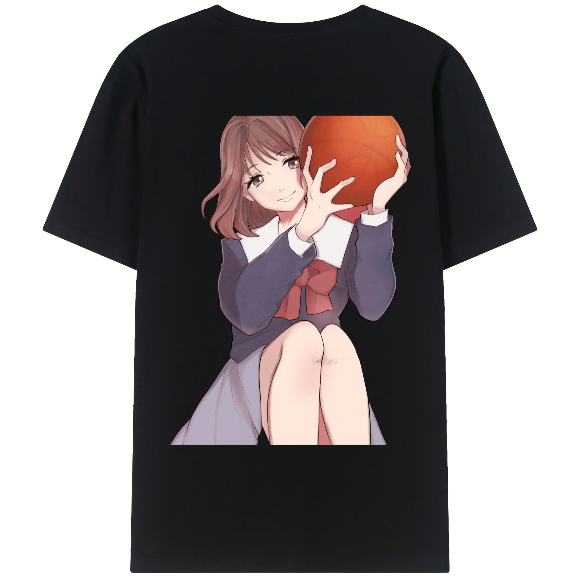 SLAM DUNK／スラムダンク レディース半袖Tシャツ(バックプリント)