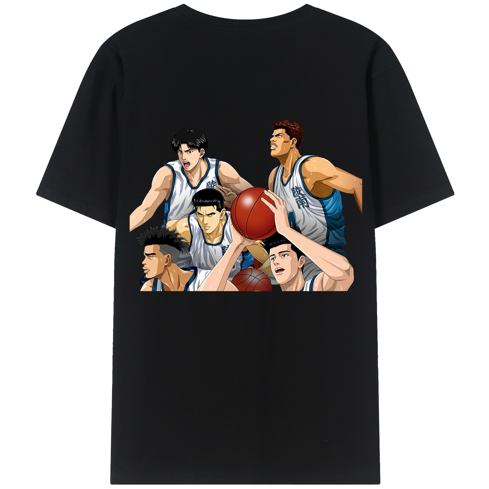SLAM DUNK／スラムダンク レディース半袖Tシャツ(バックプリント)
