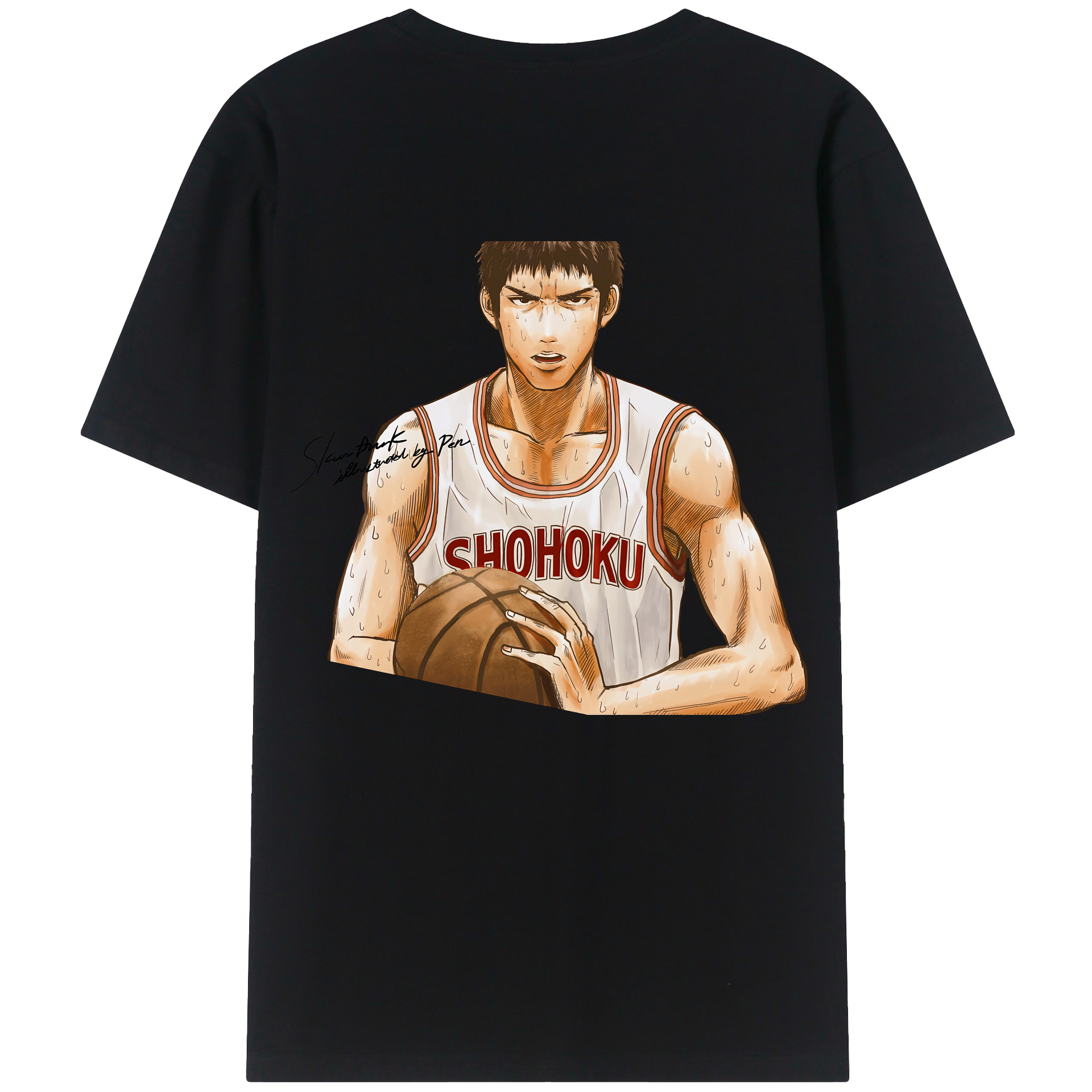 （画像用） SLAM DUNK／スラムダンク レディース半袖Tシャツ(バックプリント)