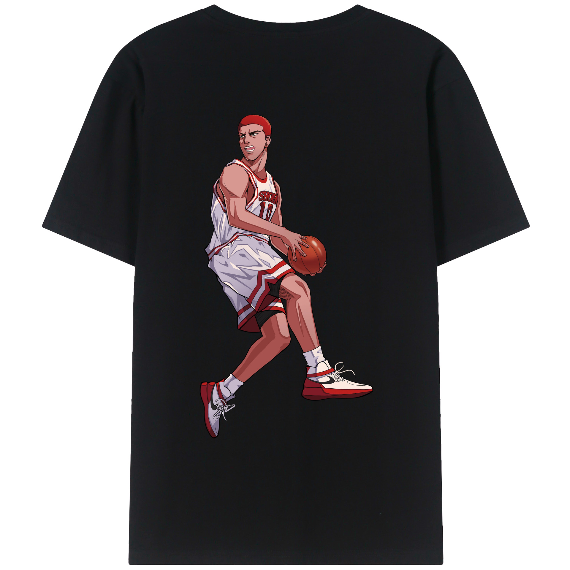 （画像用） SLAM DUNK／スラムダンク レディース半袖Tシャツ(バックプリント)