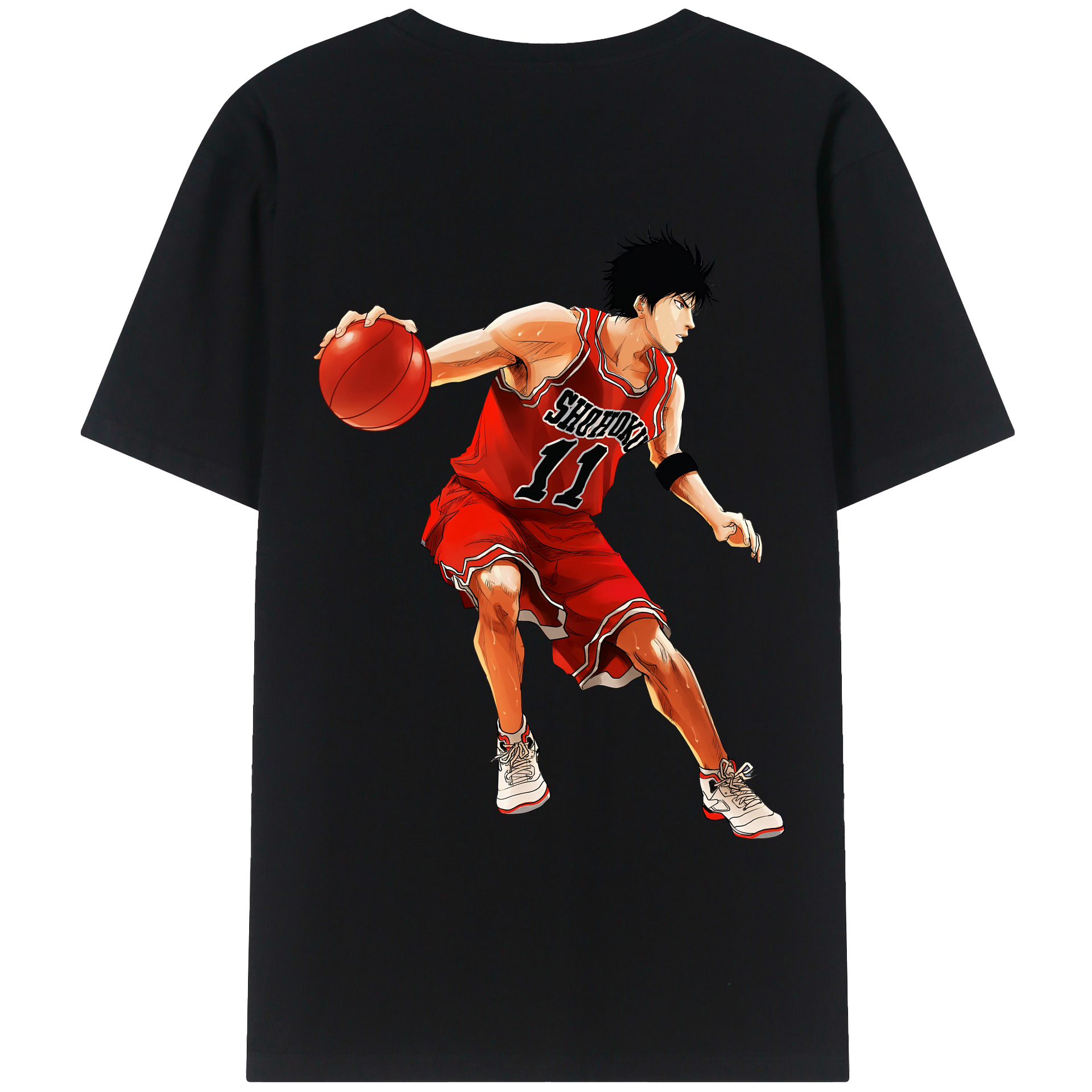 （画像用） SLAM DUNK／スラムダンク レディース半袖Tシャツ(バックプリント)