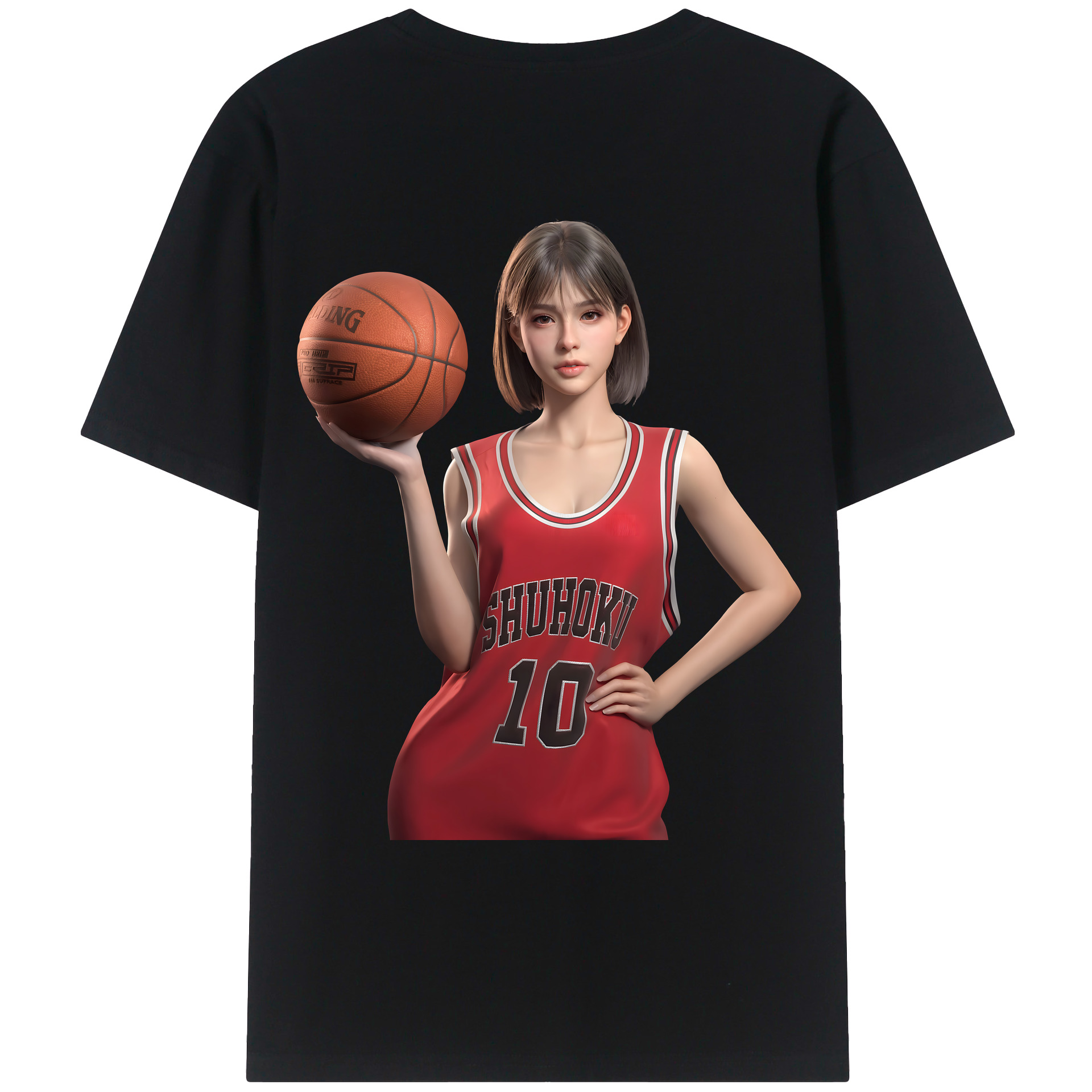 （画像用） SLAM DUNK／スラムダンク レディース半袖Tシャツ(バックプリント)