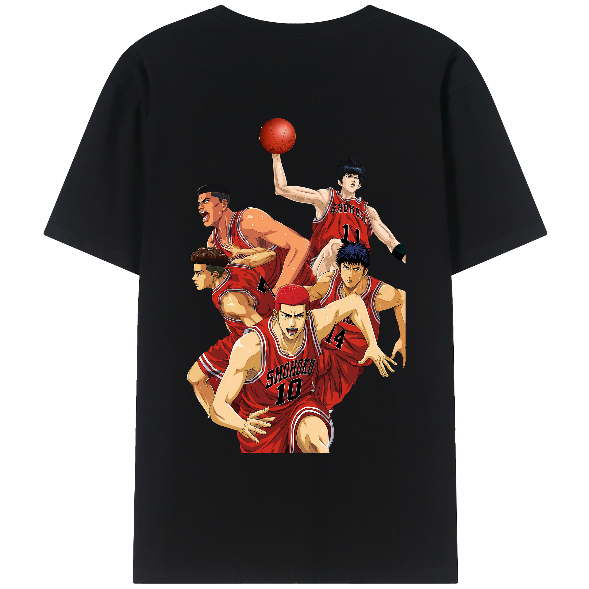 （画像用） SLAM DUNK／スラムダンク レディース半袖Tシャツ(バックプリント)