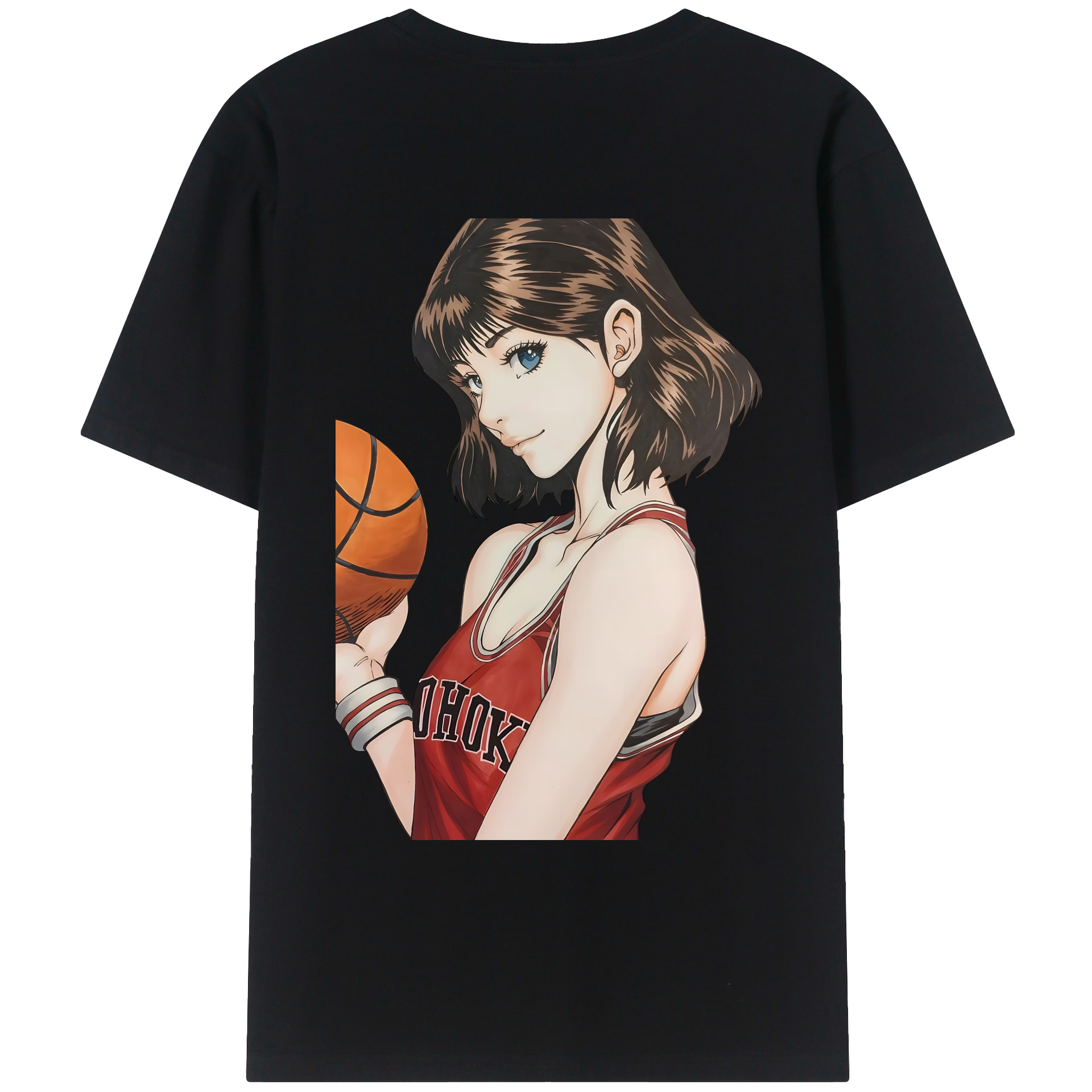 （画像用） SLAM DUNK／スラムダンク レディース半袖Tシャツ(バックプリント)