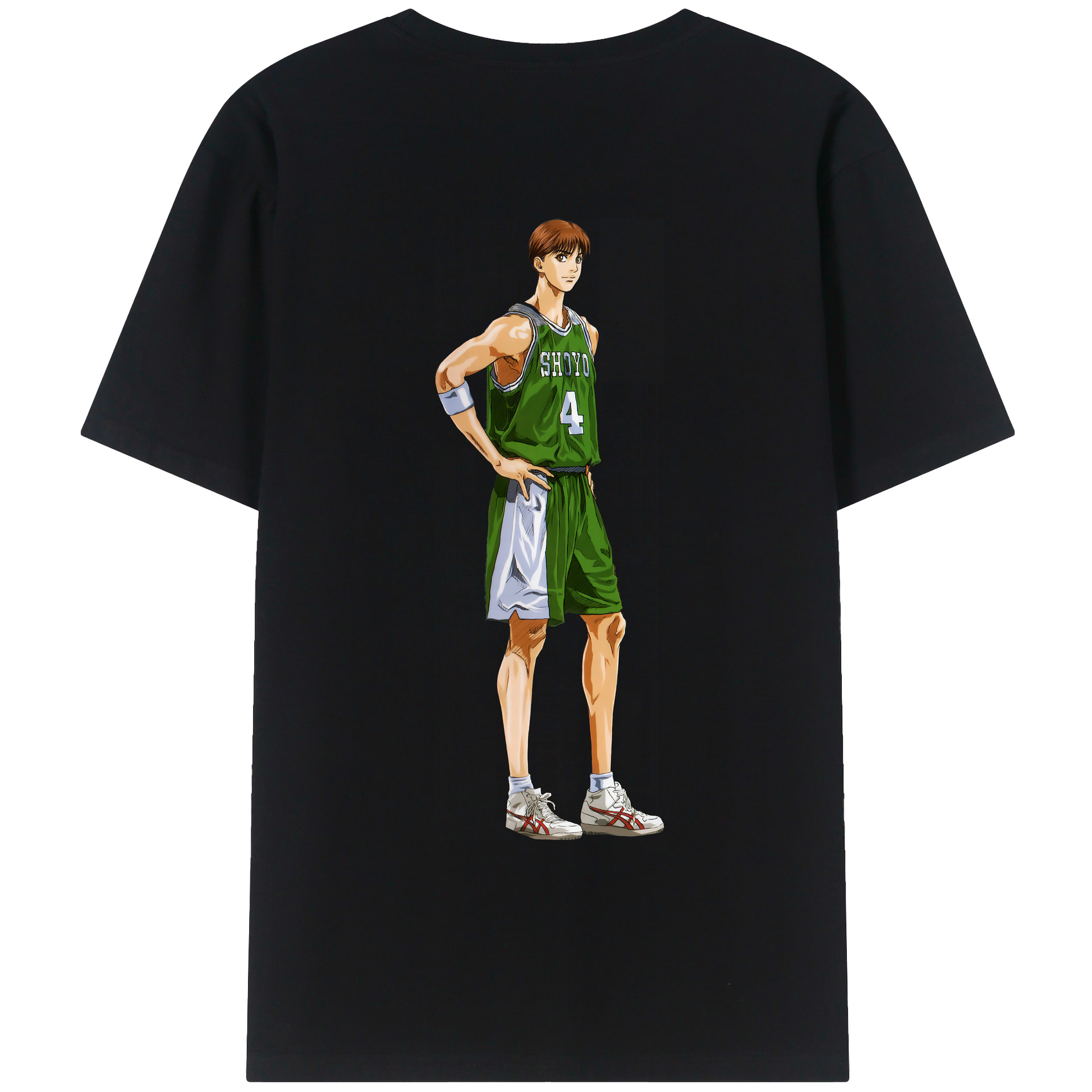 SLAM DUNK／スラムダンク レディース半袖Tシャツ(バックプリント)