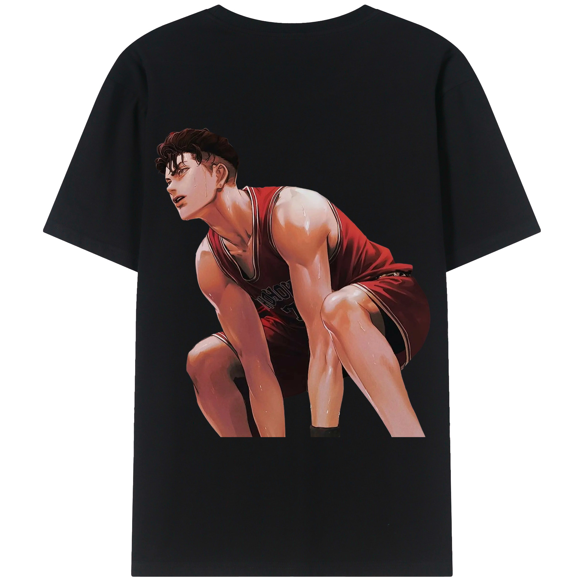 SLAM DUNK／スラムダンク レディース半袖Tシャツ(バックプリント)