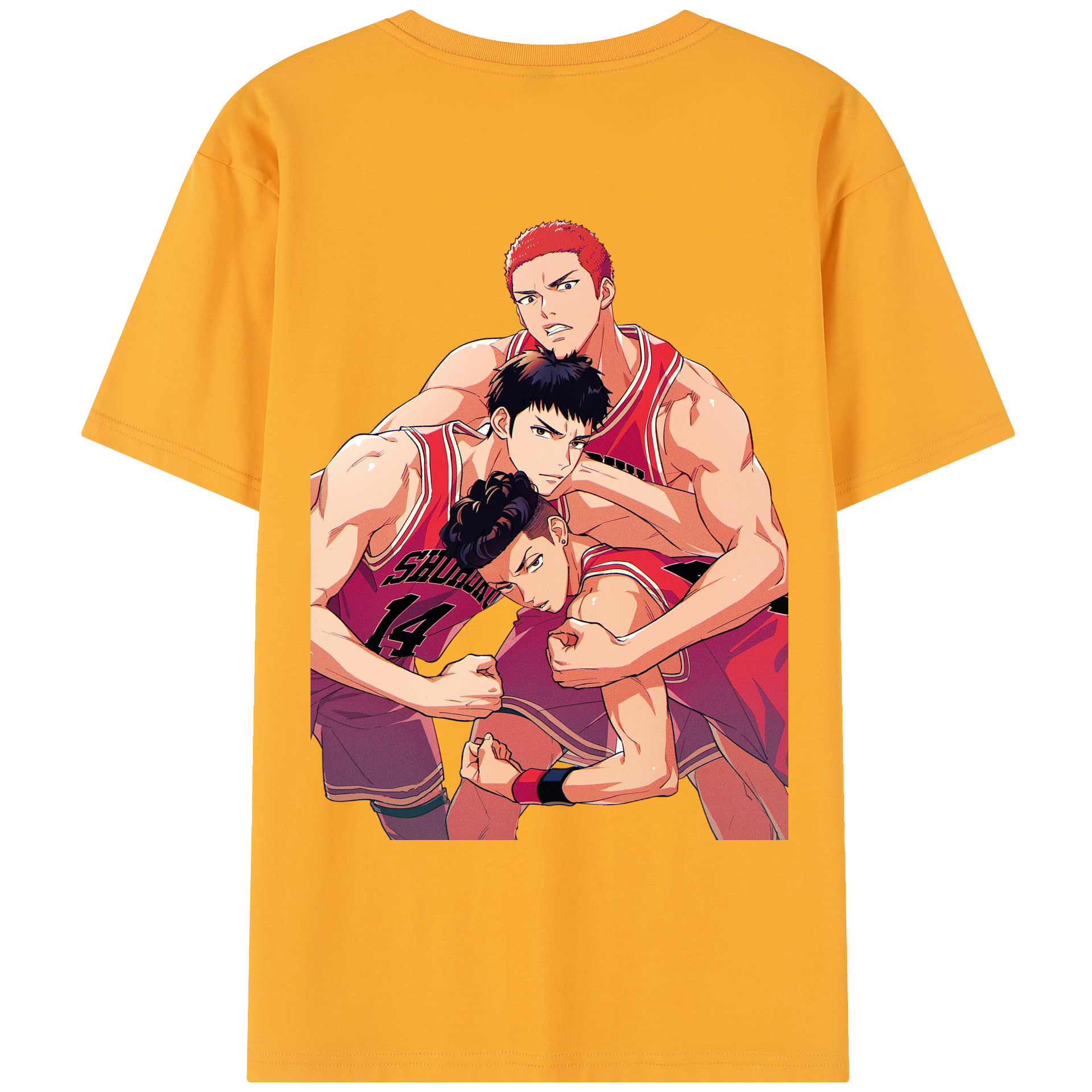 SLAM DUNK／スラムダンク レディース半袖Tシャツ(バックプリント)