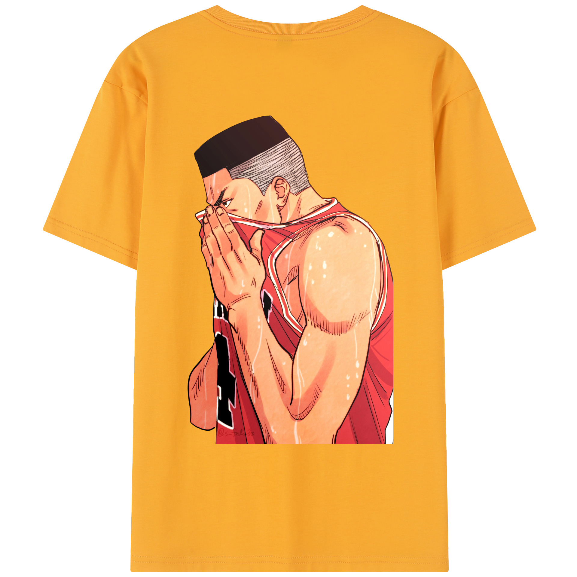 SLAM DUNK／スラムダンク レディース半袖Tシャツ(バックプリント)