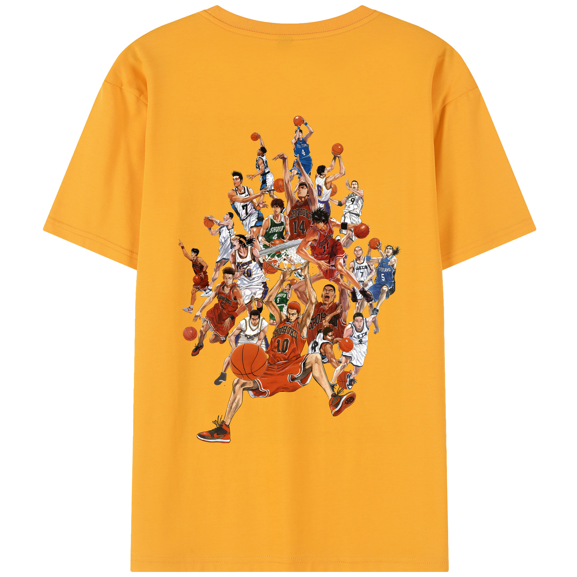 （画像用） SLAM DUNK／スラムダンク レディース半袖Tシャツ(バックプリント)