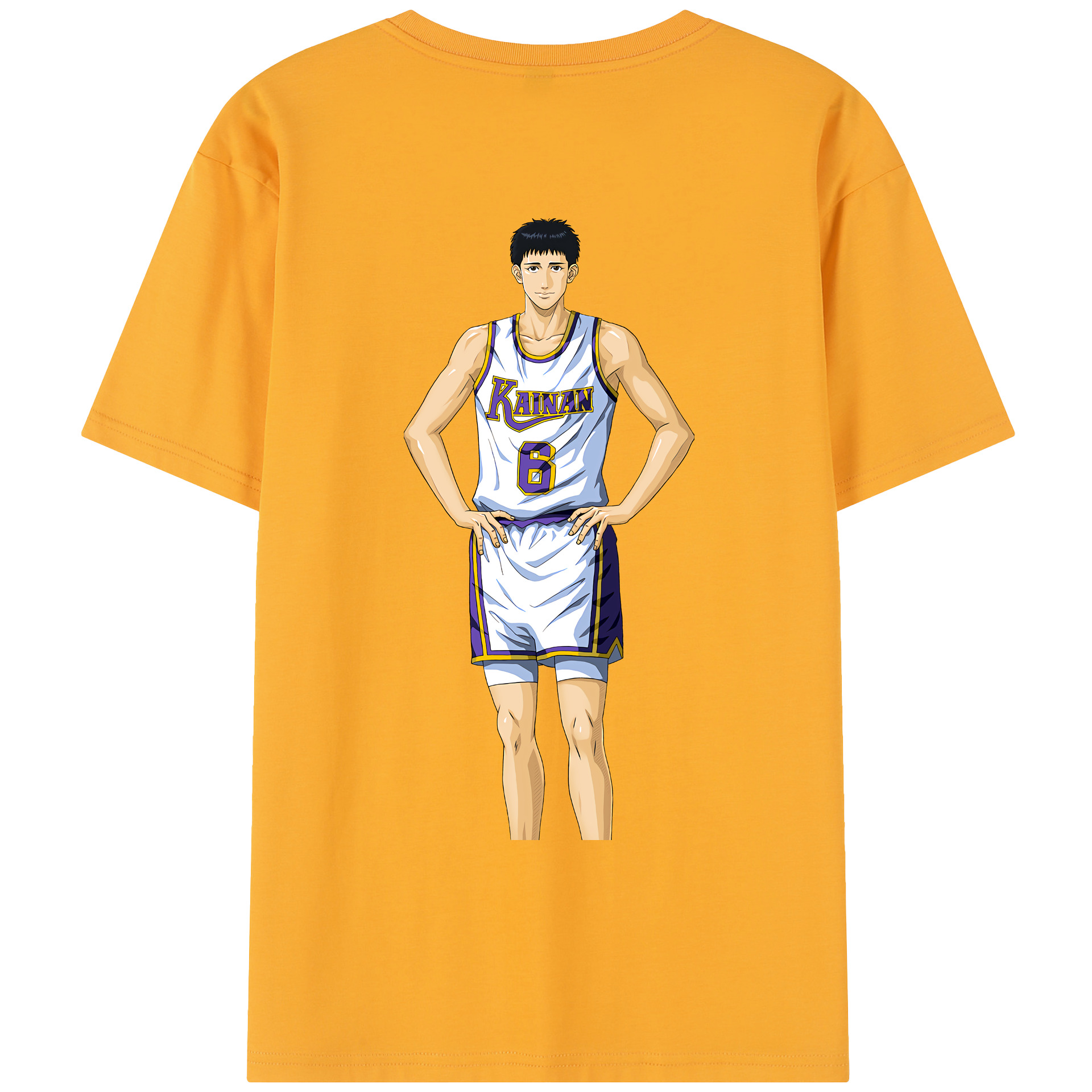 SLAM DUNK／スラムダンク レディース半袖Tシャツ(バックプリント)