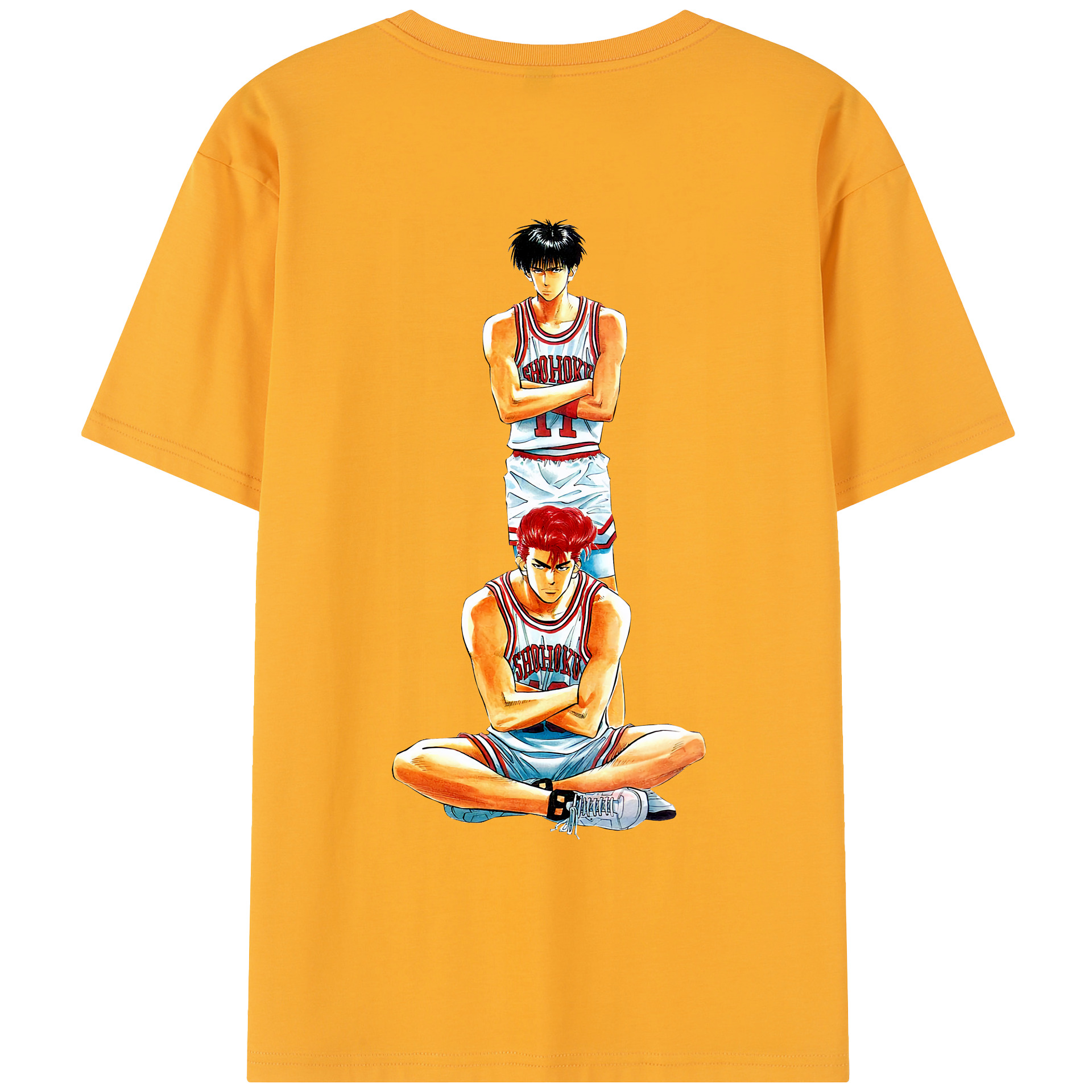 SLAM DUNK／スラムダンク レディース半袖Tシャツ(バックプリント)