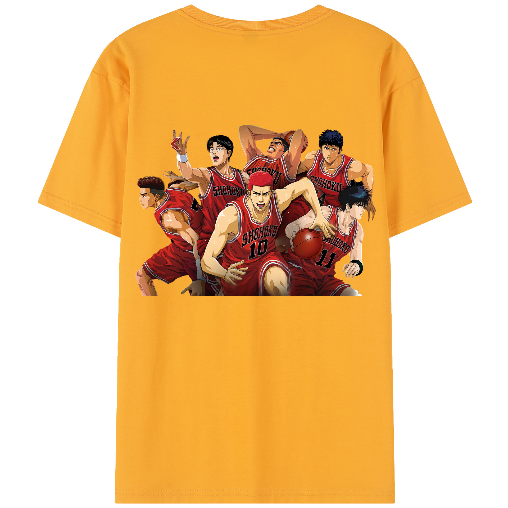 SLAM DUNK／スラムダンク レディース半袖Tシャツ(バックプリント)