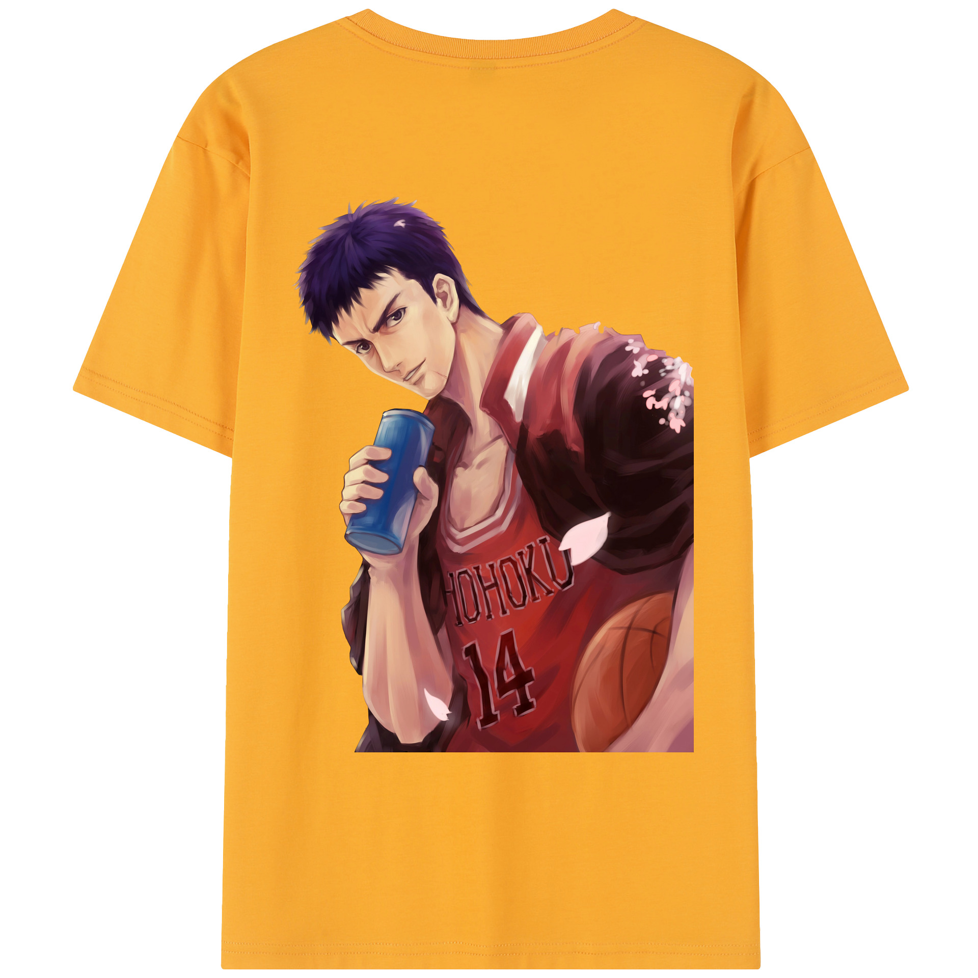 SLAM DUNK／スラムダンク レディース半袖Tシャツ(バックプリント)