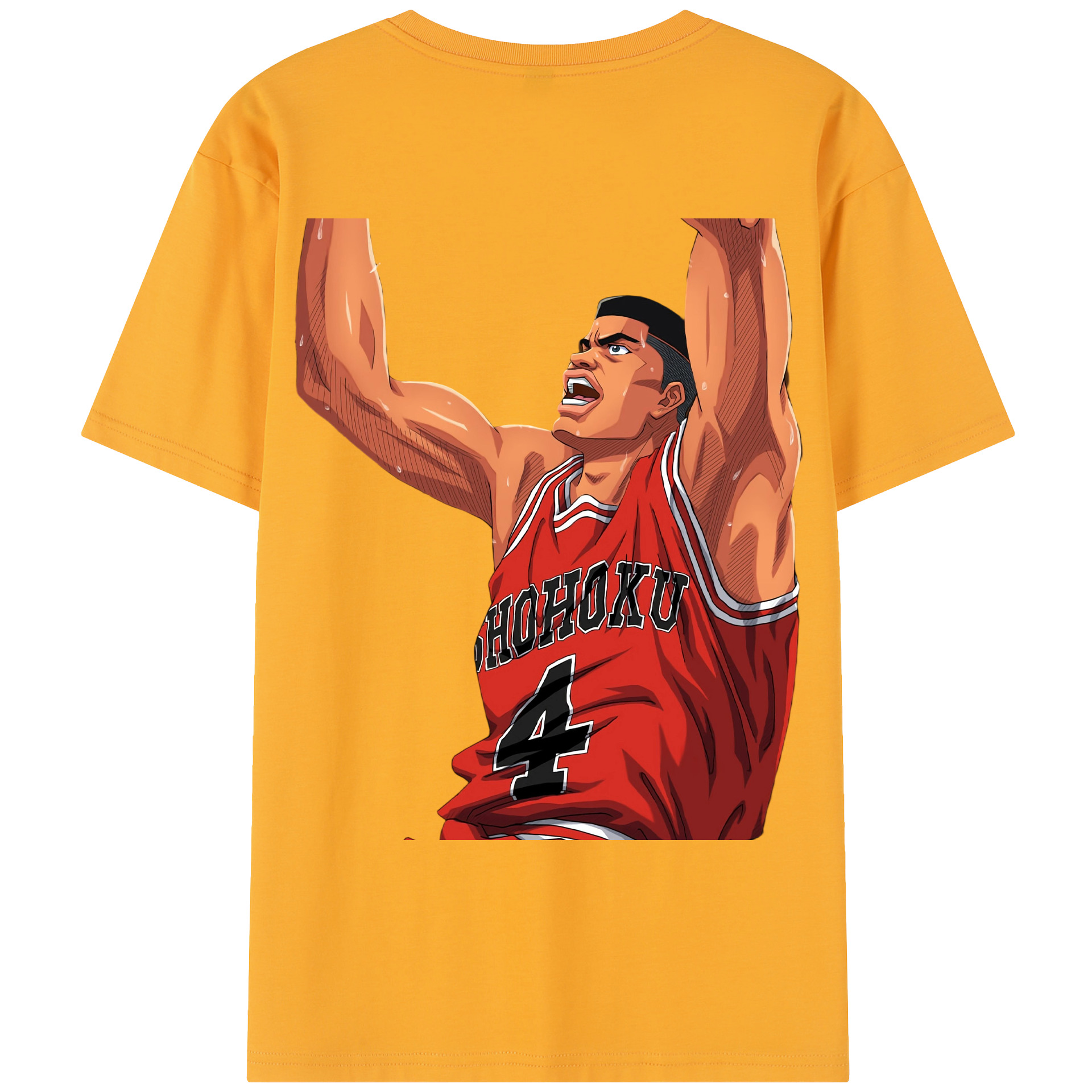 SLAM DUNK／スラムダンク レディース半袖Tシャツ(バックプリント)
