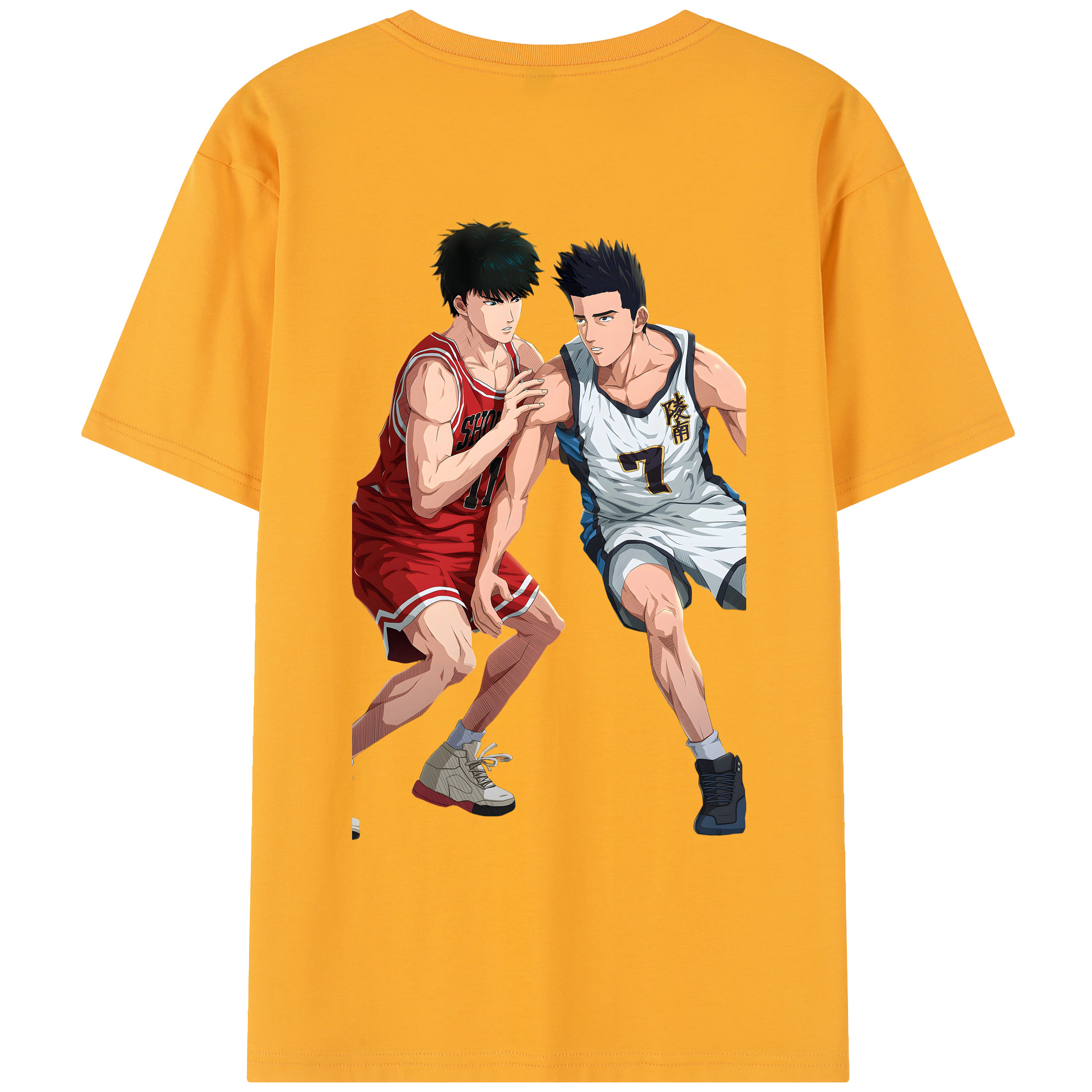 SLAM DUNK／スラムダンク レディース半袖Tシャツ(バックプリント)