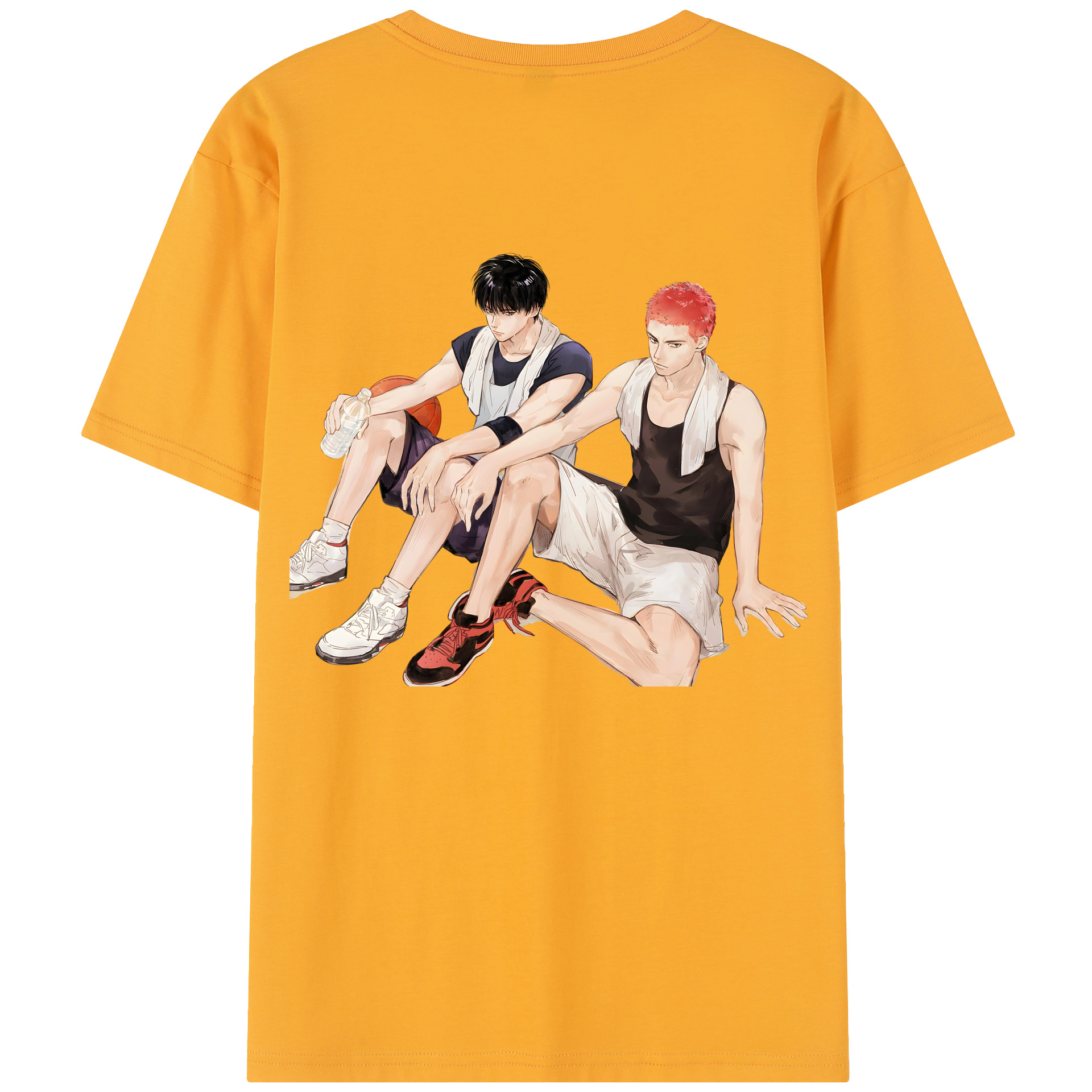 SLAM DUNK／スラムダンク レディース半袖Tシャツ(バックプリント)