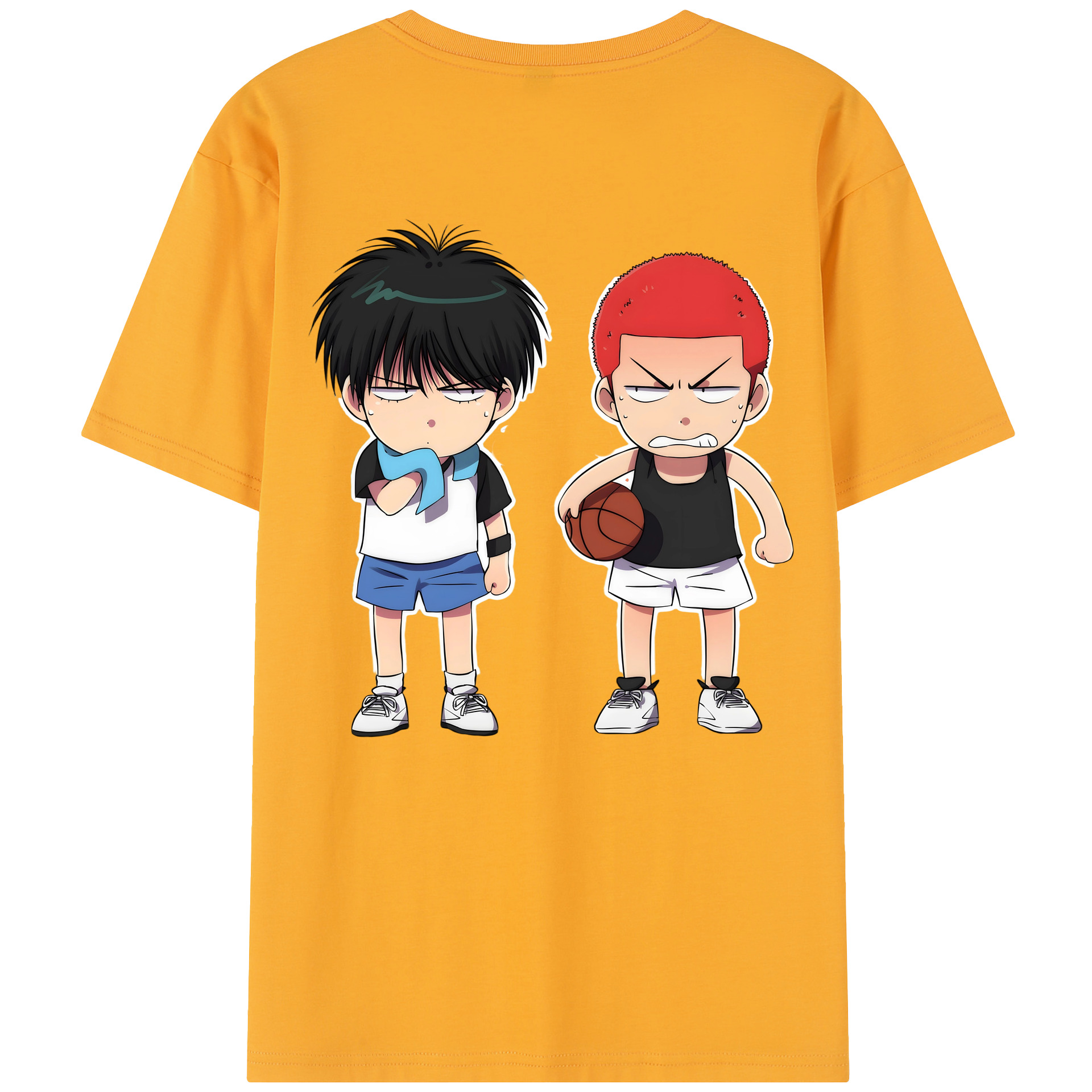 SLAM DUNK／スラムダンク レディース半袖Tシャツ(バックプリント)