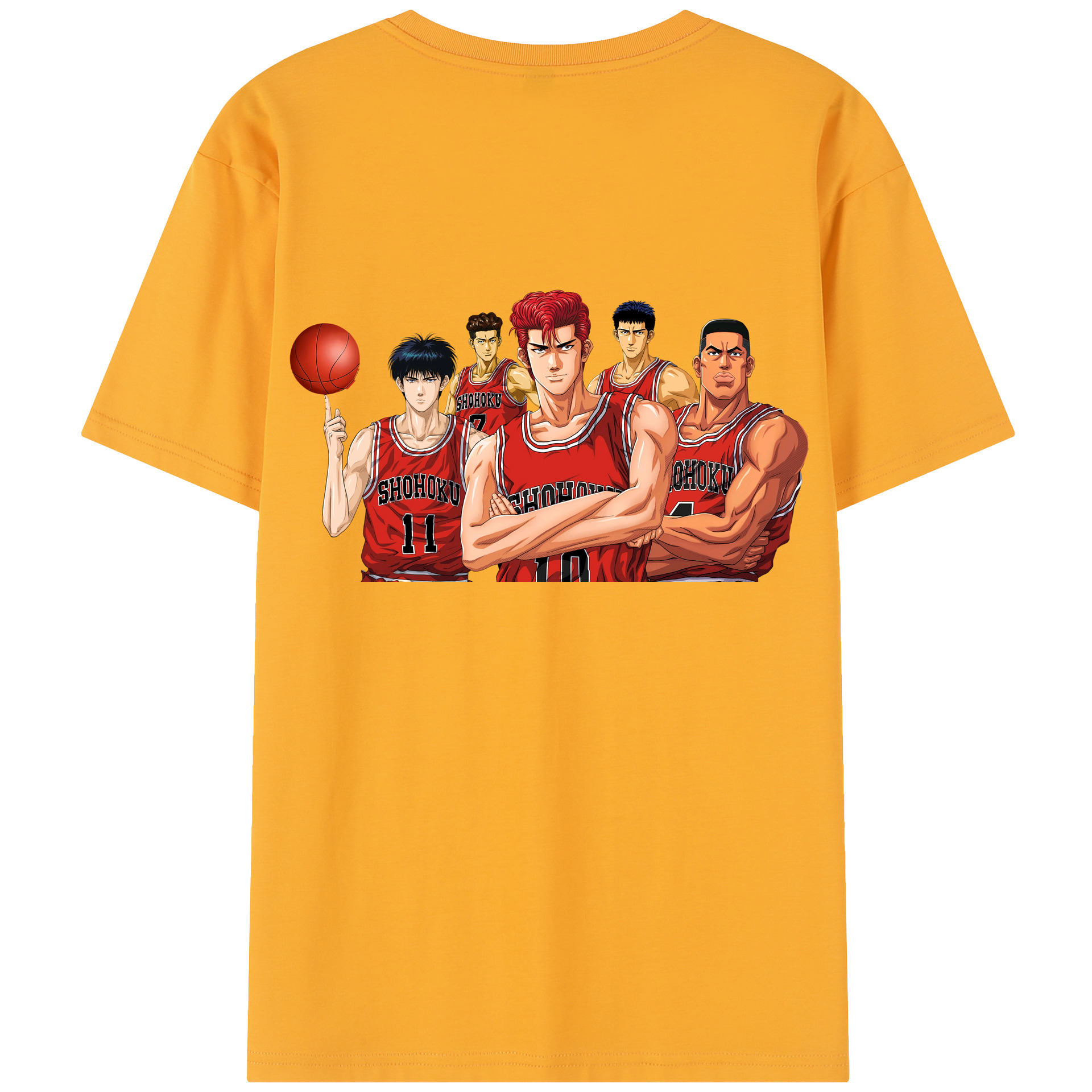 SLAM DUNK／スラムダンク レディース半袖Tシャツ(バックプリント)