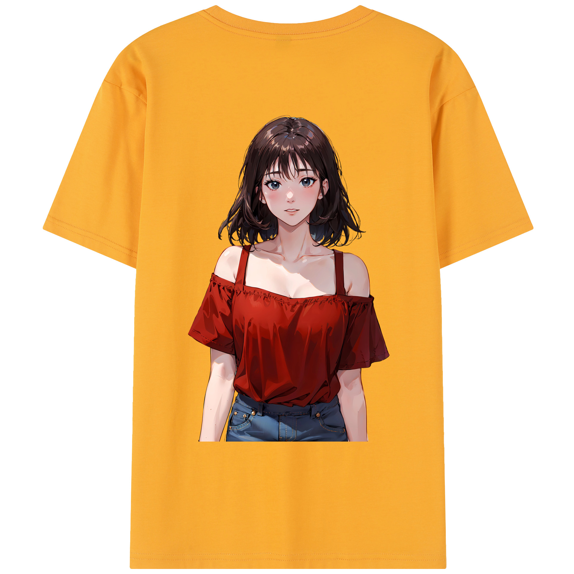 SLAM DUNK／スラムダンク レディース半袖Tシャツ(バックプリント)