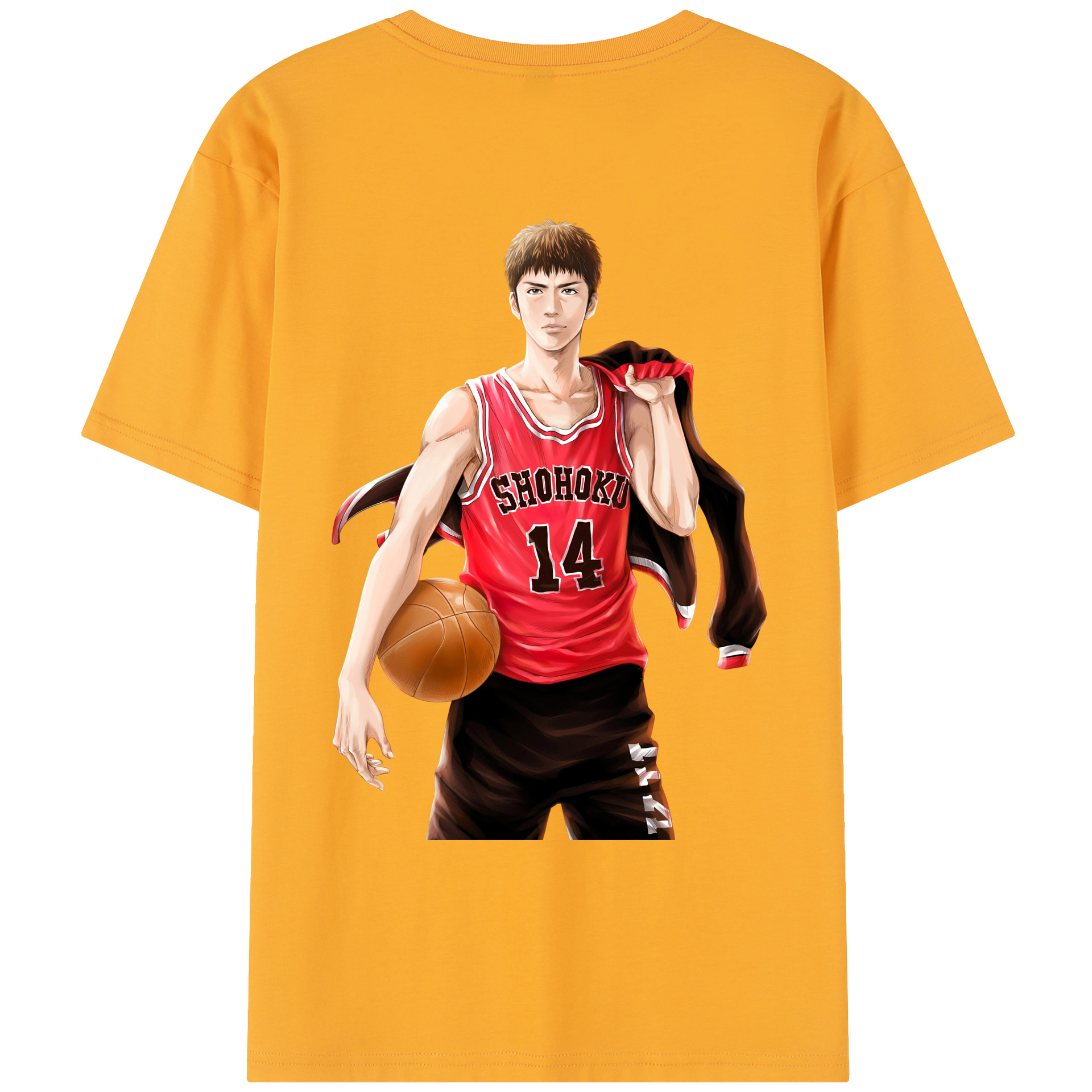 SLAM DUNK／スラムダンク レディース半袖Tシャツ(バックプリント)
