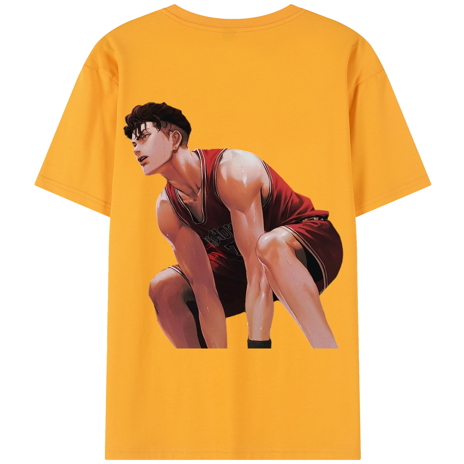 SLAM DUNK／スラムダンク レディース半袖Tシャツ(バックプリント)