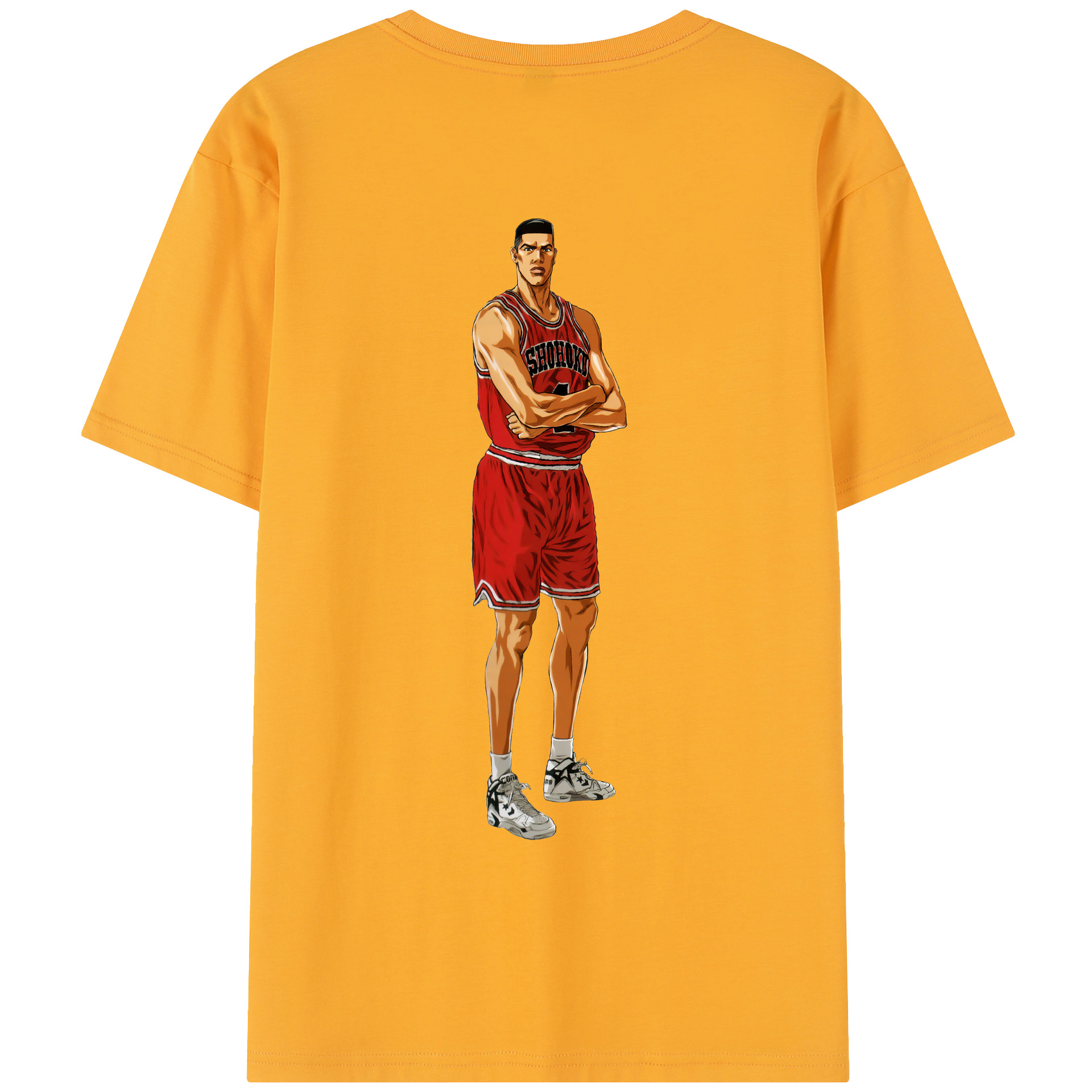 SLAM DUNK／スラムダンク レディース半袖Tシャツ(バックプリント)