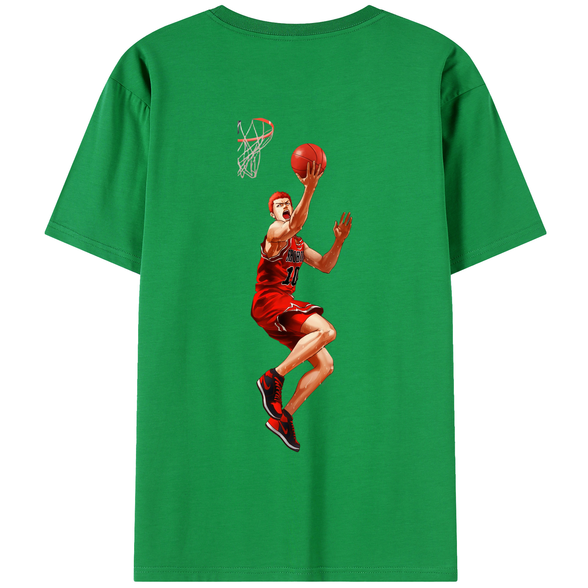 （画像用） SLAM DUNK／スラムダンク レディース半袖Tシャツ(バックプリント)
