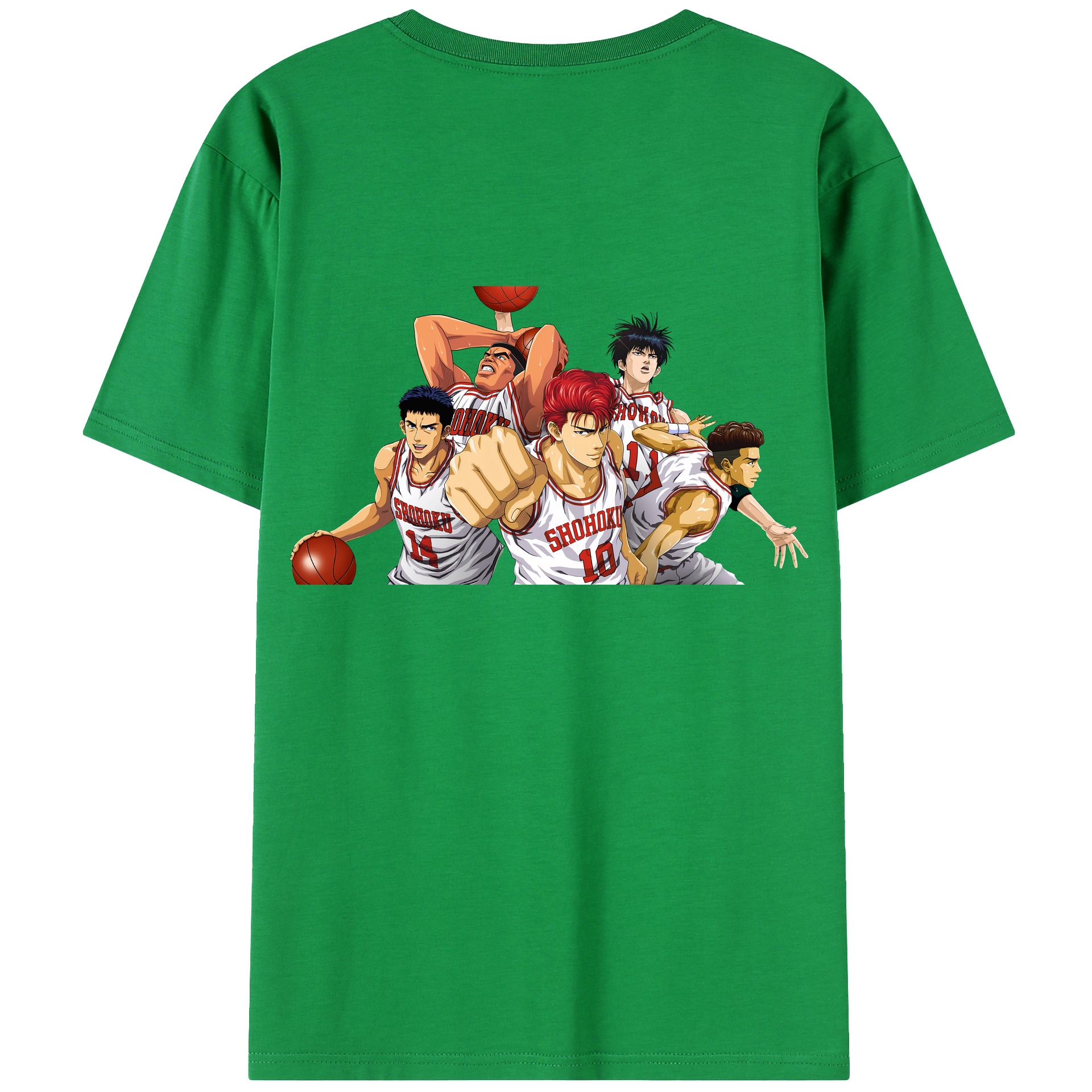 （画像用） SLAM DUNK／スラムダンク レディース半袖Tシャツ(バックプリント)