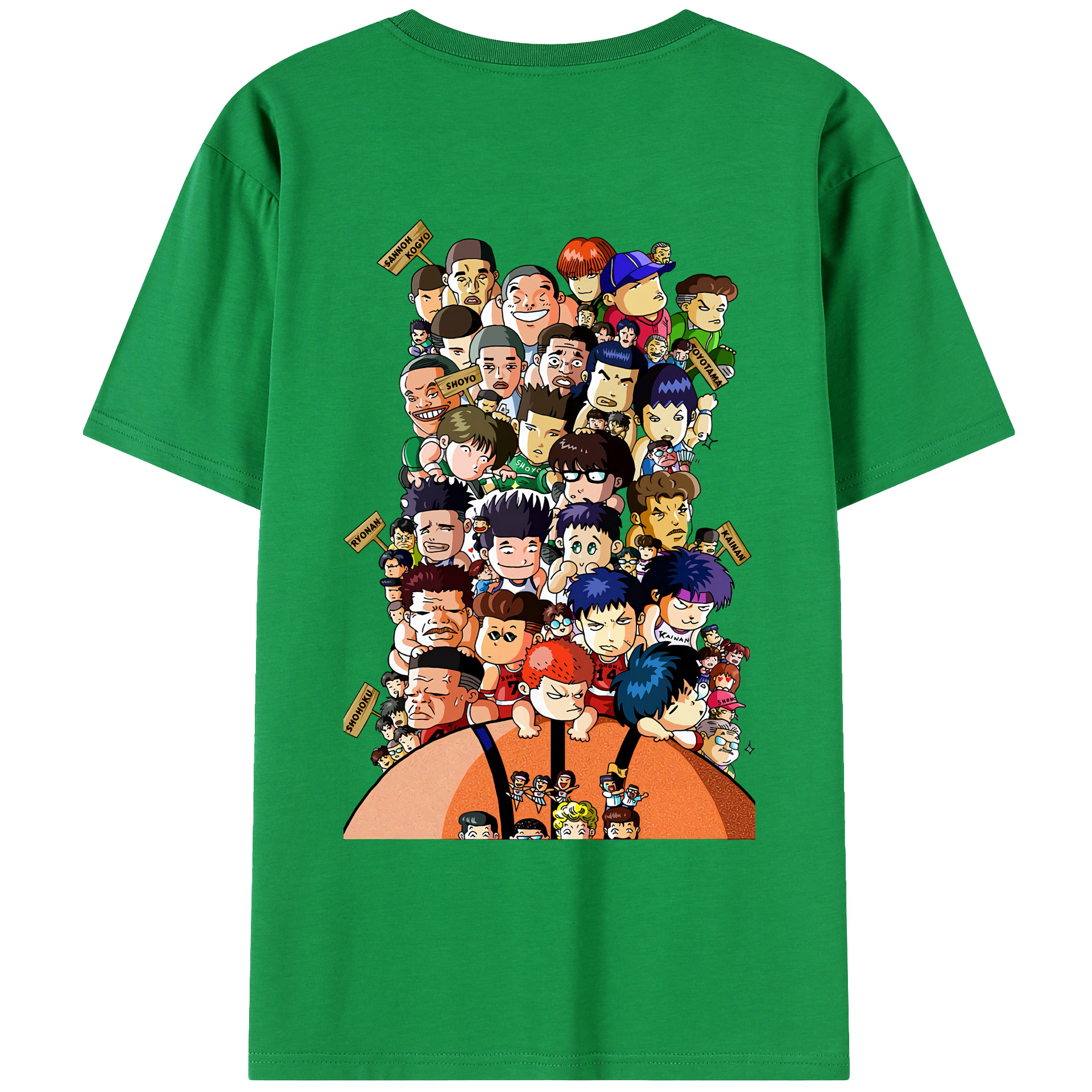 （画像用） SLAM DUNK／スラムダンク レディース半袖Tシャツ(バックプリント)