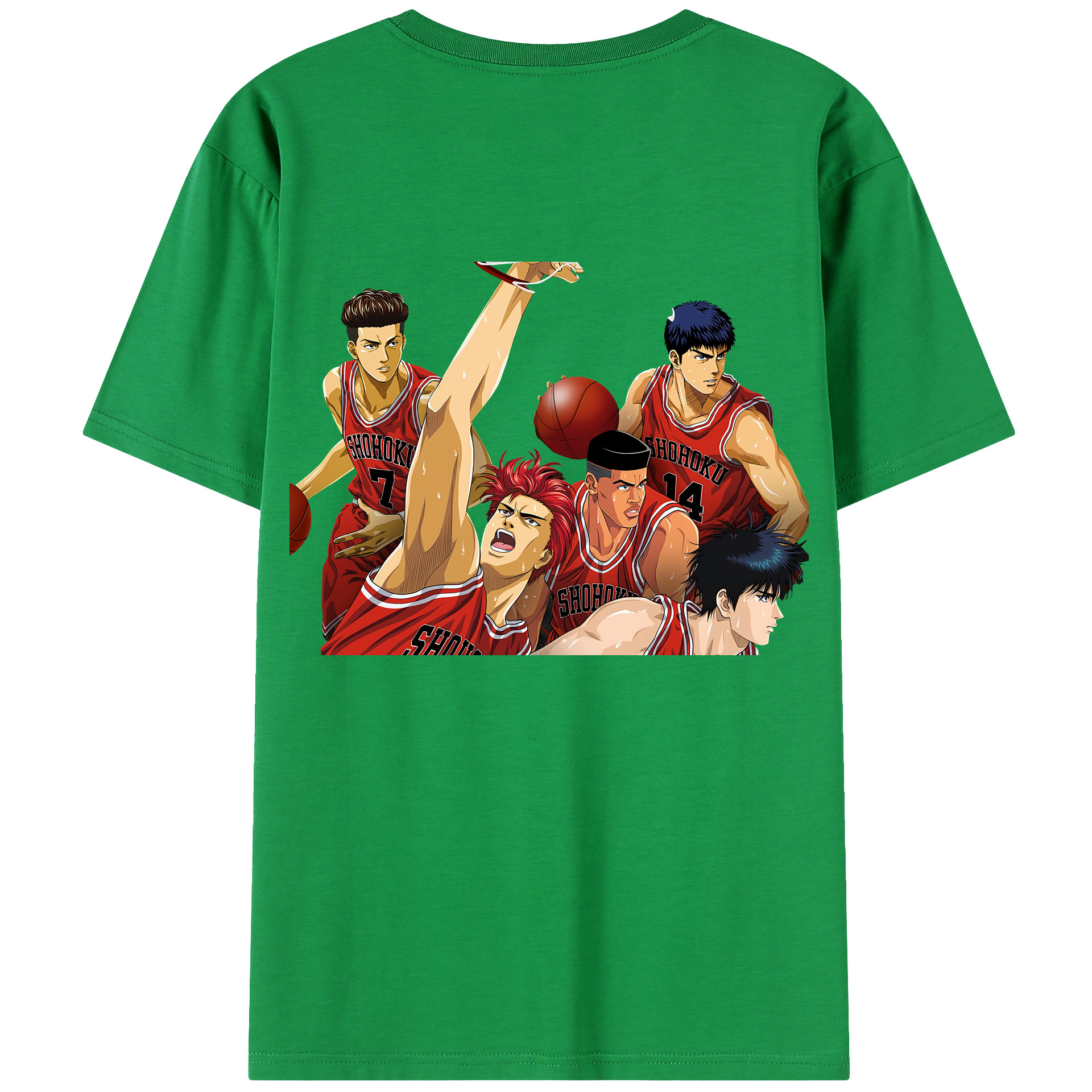 （画像用） SLAM DUNK／スラムダンク レディース半袖Tシャツ(バックプリント)